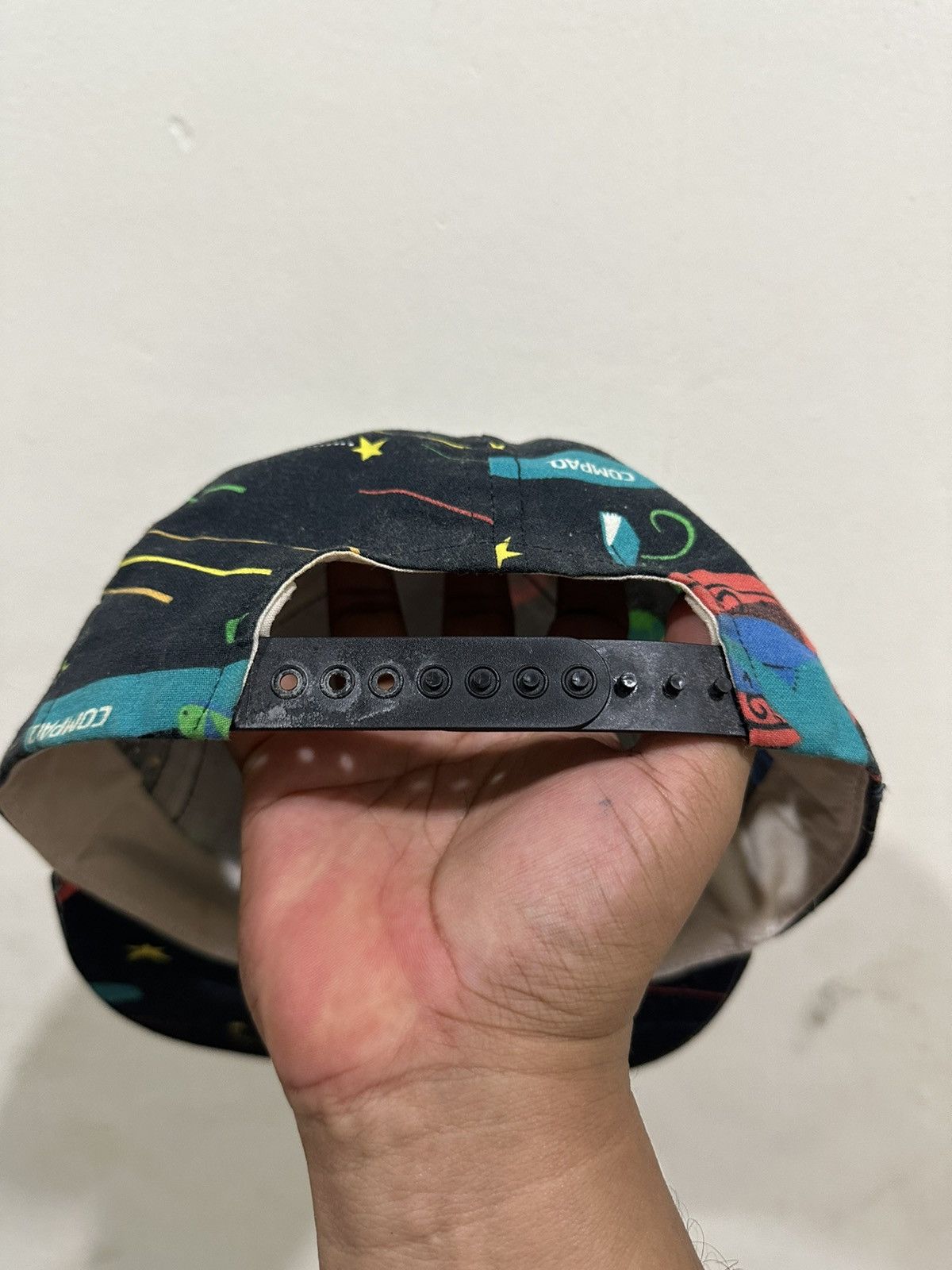 Vintage Rare 90’s Compaq Galaxy Space Over print Snapback Size ONE SIZE - 5 Thumbnail