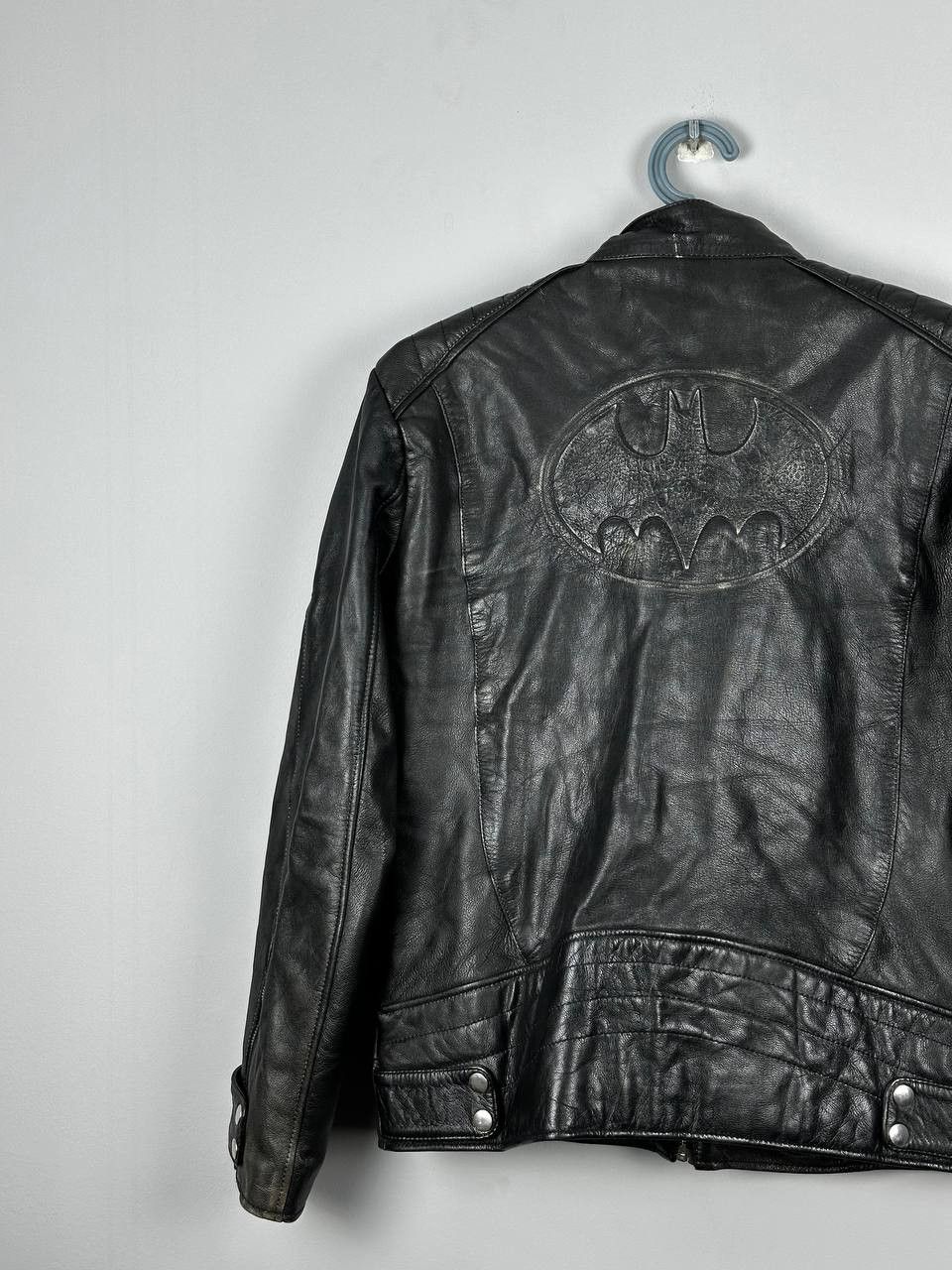 DC Comics Rare Vintage DC Comics Batman Jacket Leather Logo Size US M / EU 48-50 / 2 - 8 Thumbnail