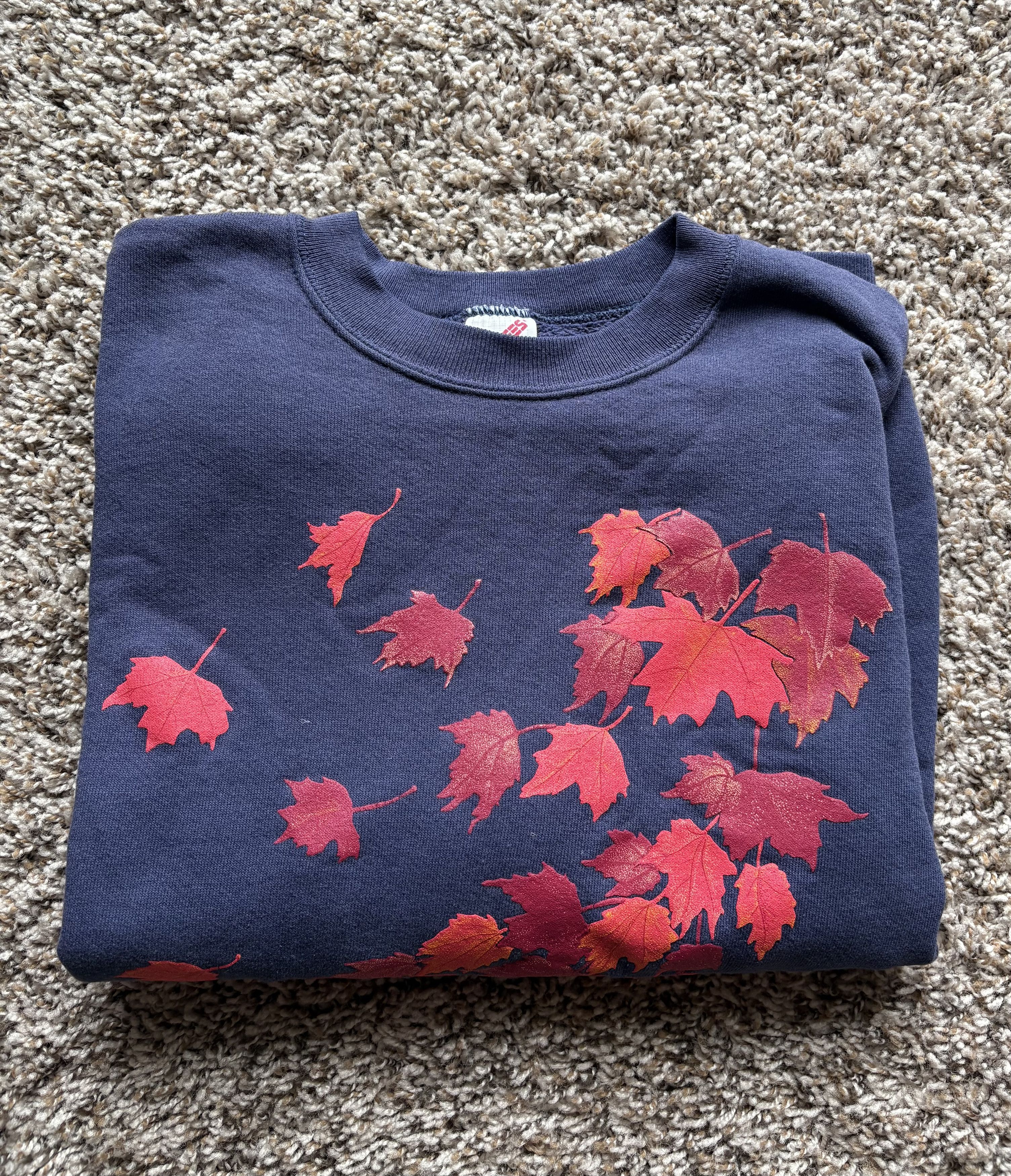 Jerzees Vintage Jerzees Leaves Sweatshirt Size US S / EU 44-46 / 1 - 3 Thumbnail