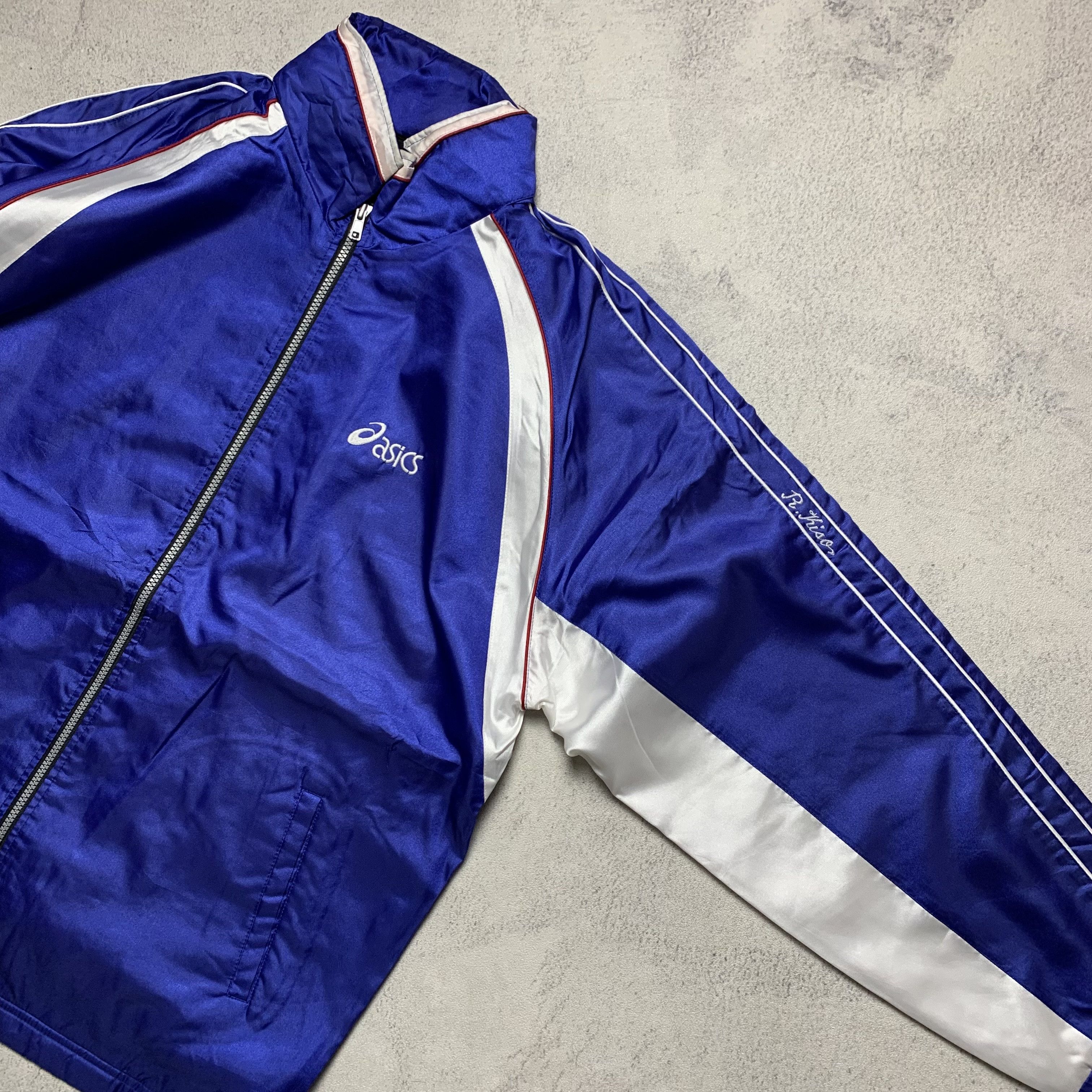 Asics Vintage Asics Track Jacket Size US L / EU 52-54 / 3 - 3 Thumbnail