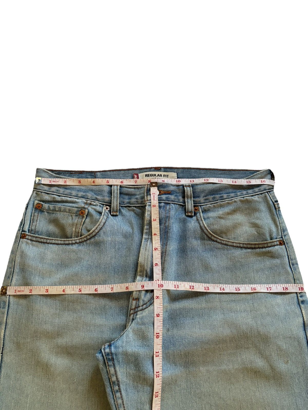 Levi's Vintage 90s Levis 505 Mud Wash Distressed Loose Baggy Jeans Size US 34 / EU 50 - 12 Thumbnail