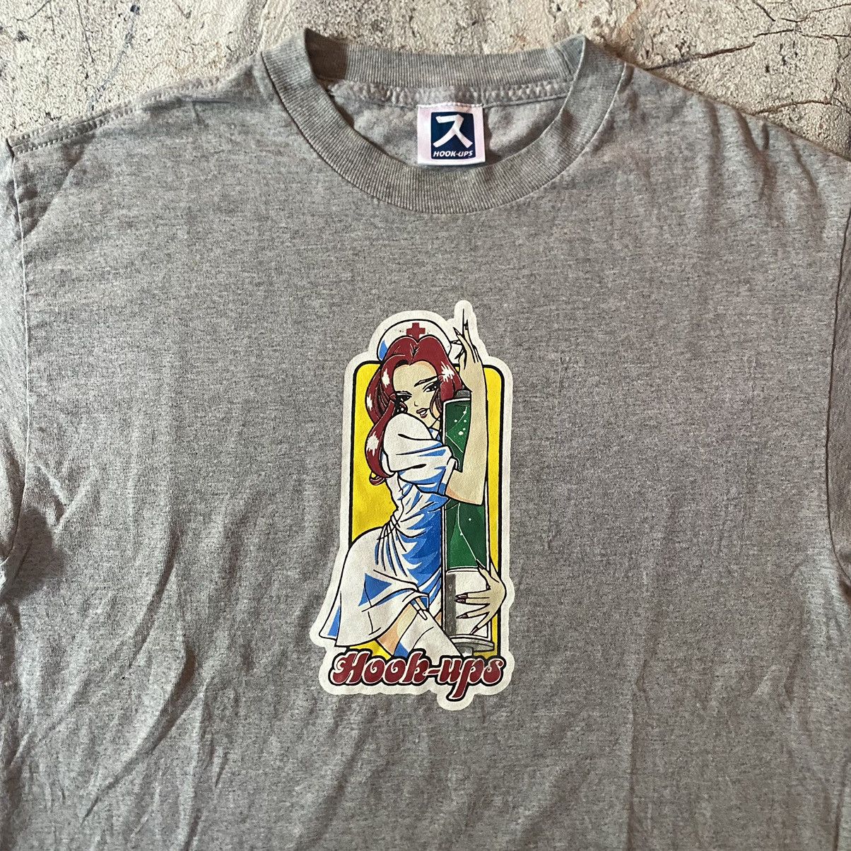 Hook-Ups Vintage Hook-Ups Skateboard Nurse tee Size US L / EU 52-54 / 3 - 2 Thumbnail