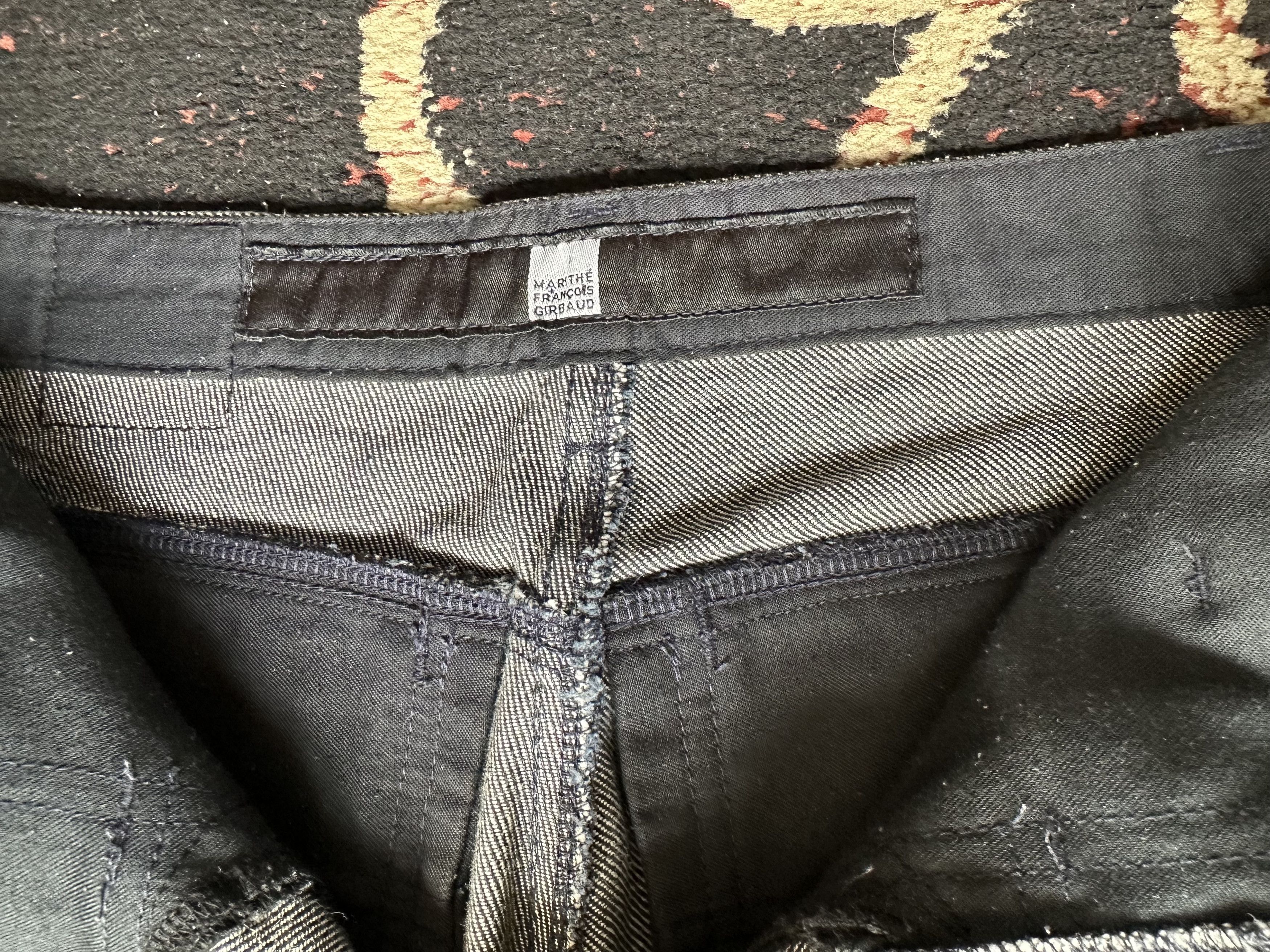Marithe + Francois Girbaud Marithe + Francois Girbaud Reversed Selvedge Size US 28 / EU 44 - 10 Thumbnail