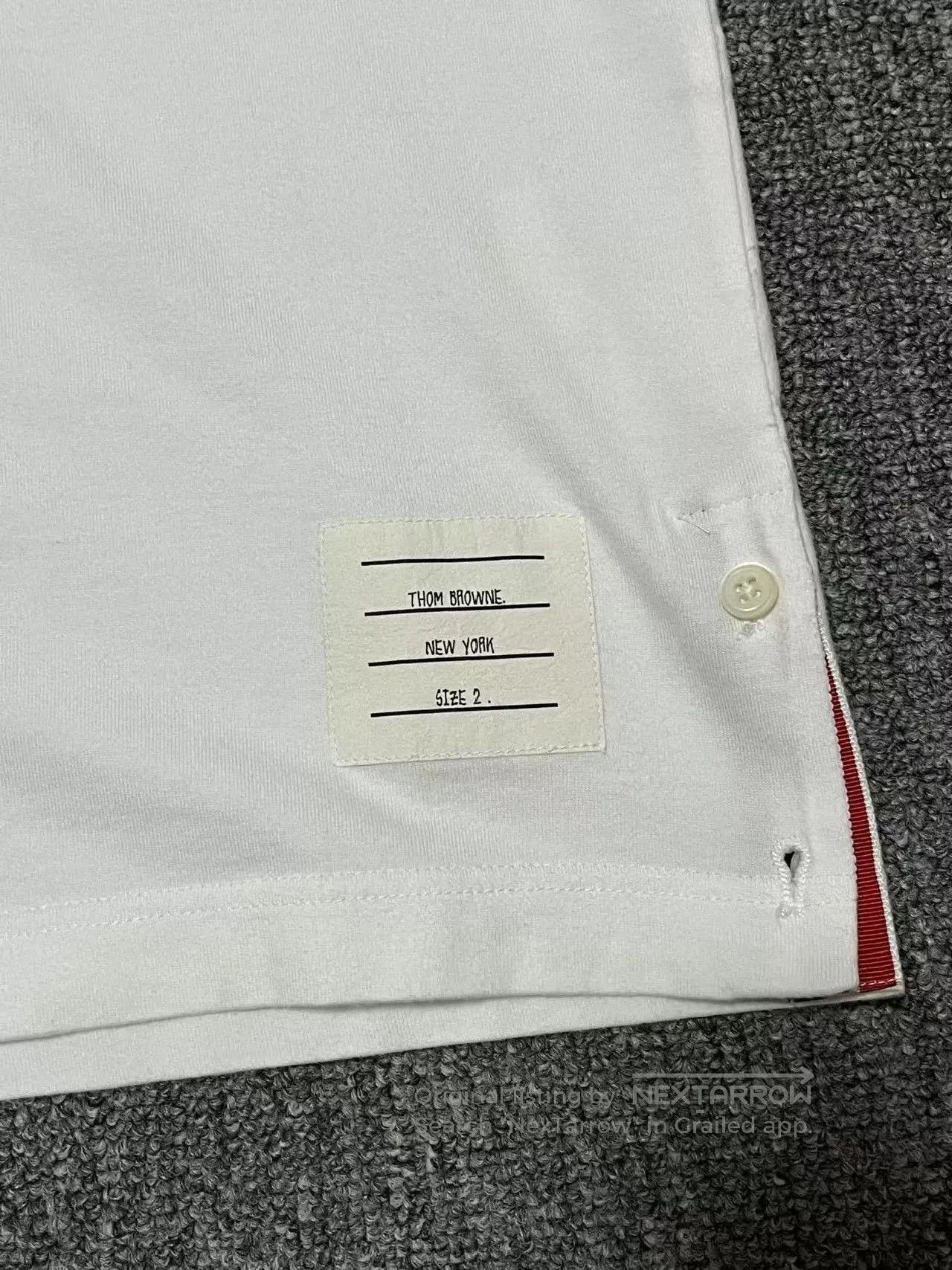 Thom Browne Thom Browne Short Sleeve Tee Shirt. Size US M / EU 48-50 / 2 - 6 Thumbnail