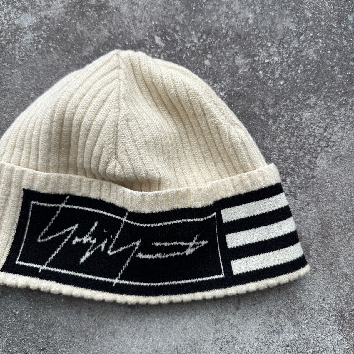 Japanese Brand Y-3 by Yohji Yamamoto Beanie Hat Size ONE SIZE - 6 Thumbnail