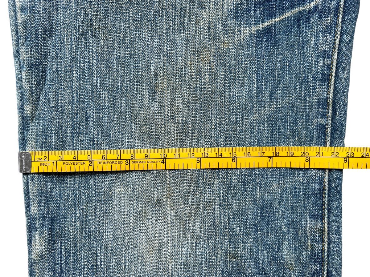 Other Peace Spellout Japanese Distressed Denim Jeans 33x29 Size US 33 - 17 Thumbnail