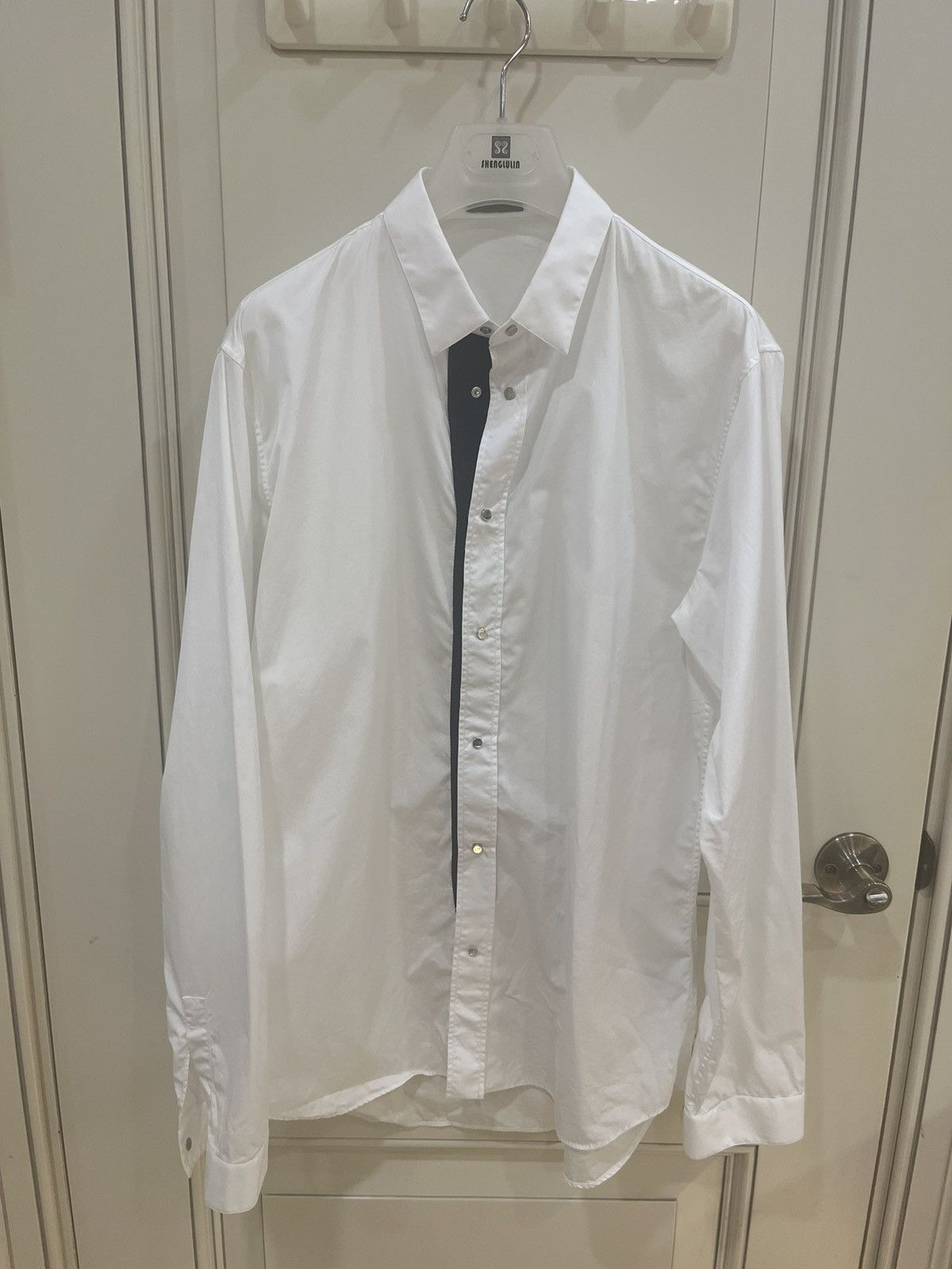 Dior cd chrome buttons shirt collar.suze41 Size US M / EU 48-50 / 2 - 1 Thumbnail