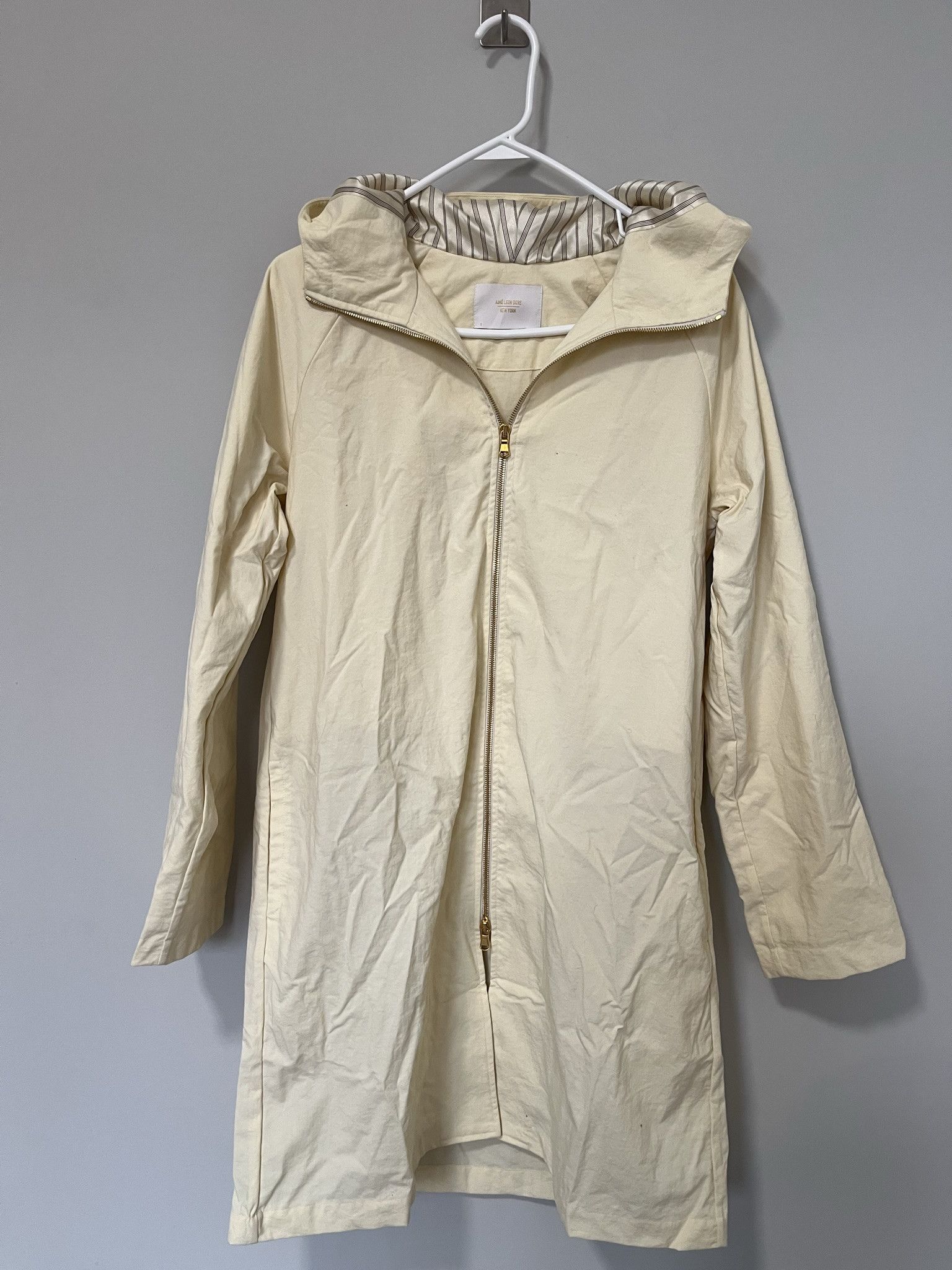 aimé leon dore hooded nylon jacket