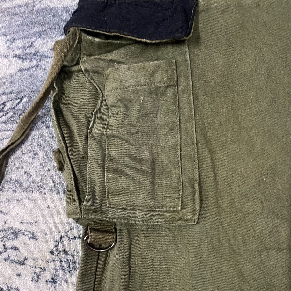If Six Was Nine × Japanese Brand × Vintage Vtg Japan Flare Cargo Bondages Pants Size US 32 / EU 48 - 5 Thumbnail