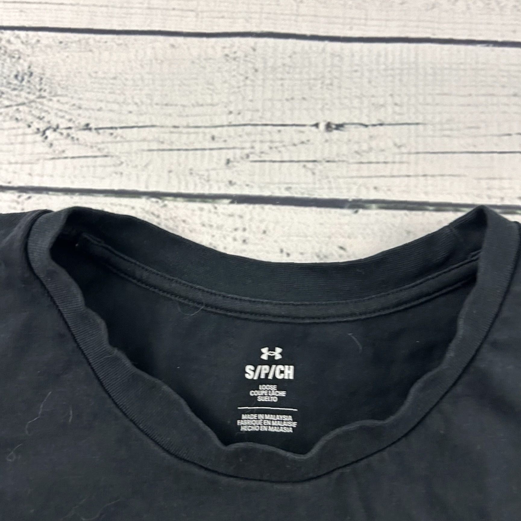 Under Armour Under Armour Project Rock Short Sleeve T Shirt Men S Black Size US S / EU 44-46 / 1 - 2 Thumbnail