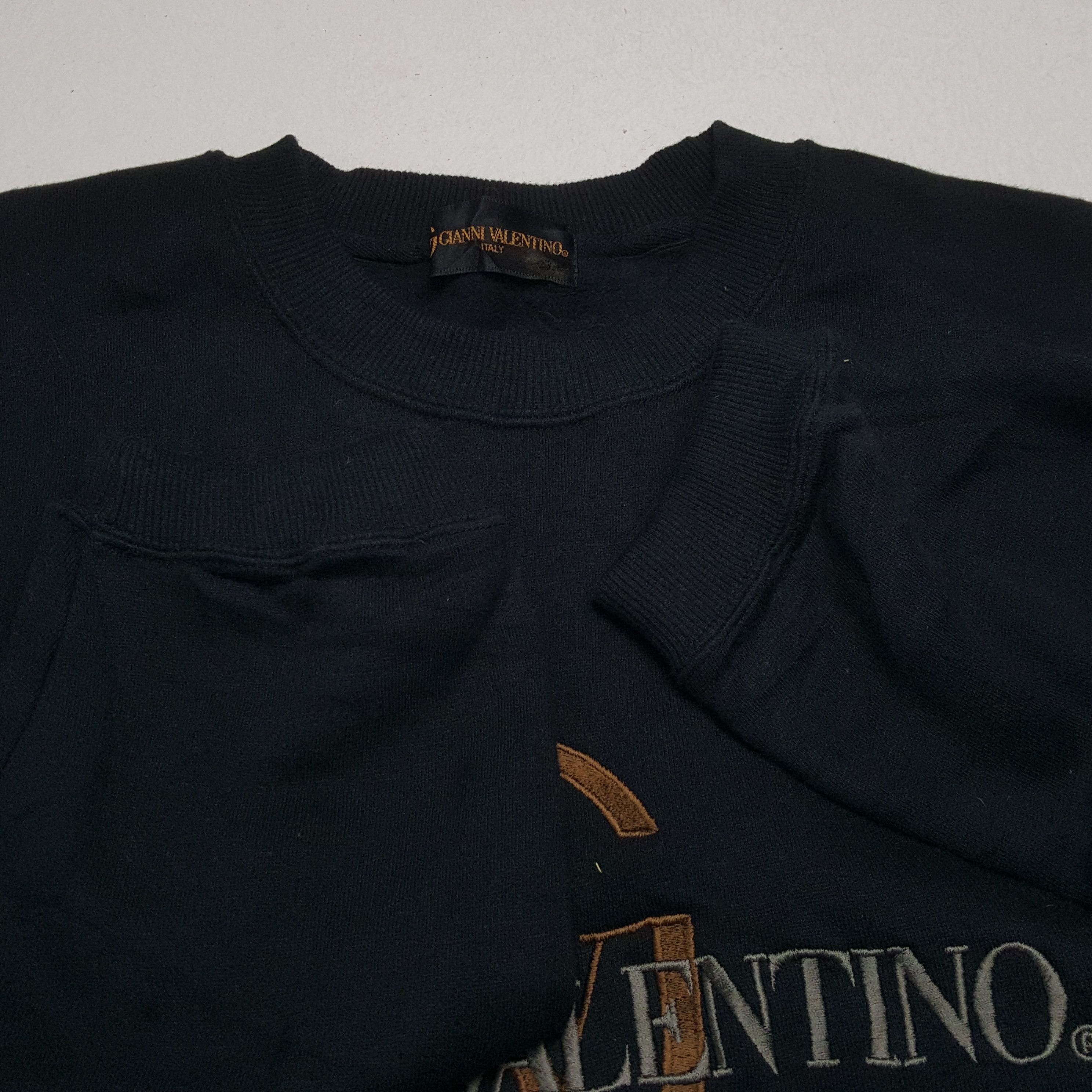 Gianni Valentino × Valentino × Vintage Vintage GIANNI VALENTINO Italian Brand Design Sweatshirts Size US XL / EU 56 / 4 - 8 Thumbnail