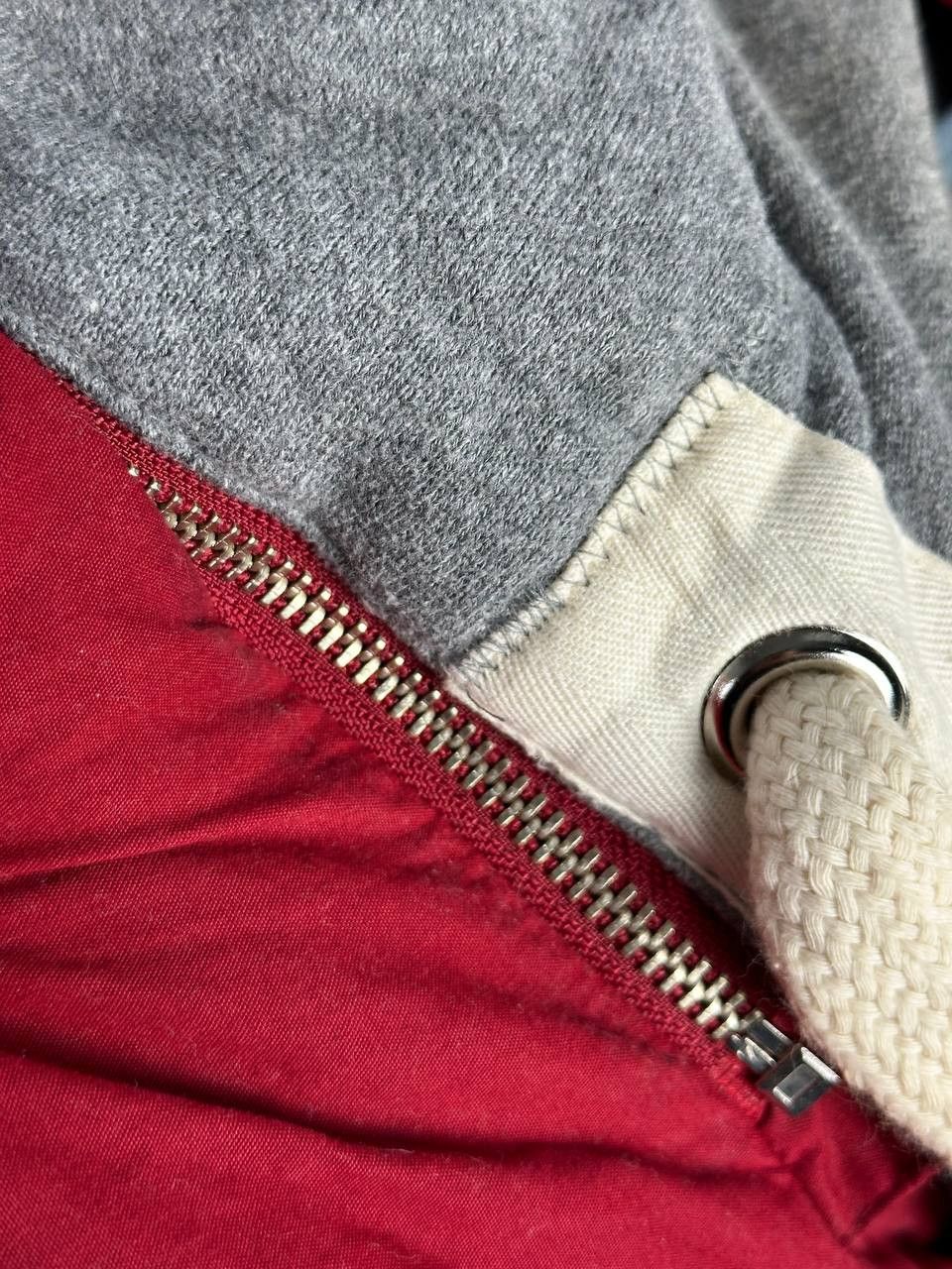 Guess × Vintage Vintage GUESS Red Hooded Puff Down Jacket Size XL Size US XL / EU 56 / 4 - 9 Thumbnail