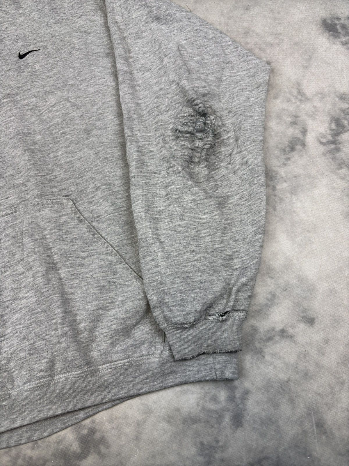 4GSELLER TOTALLY TRASHED NIKE HOODIE VINTAGE 90S 4GSELLER VIBE RARE Size US M / EU 48-50 / 2 - 2 Thumbnail