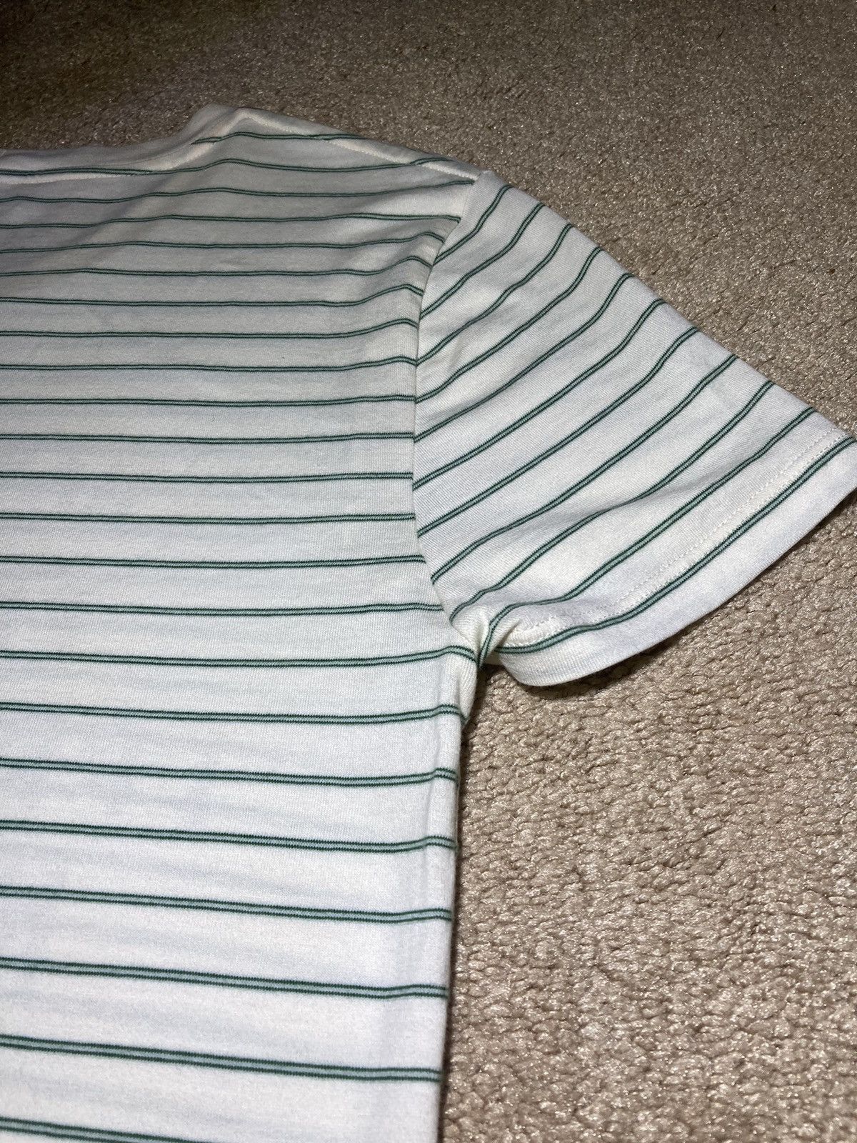 Celine × Hedi Slimane SS20 Celine I Have Nostalgia Never Known Green Striped 2020 Size US XS / EU 42 / 0 - 11 Thumbnail