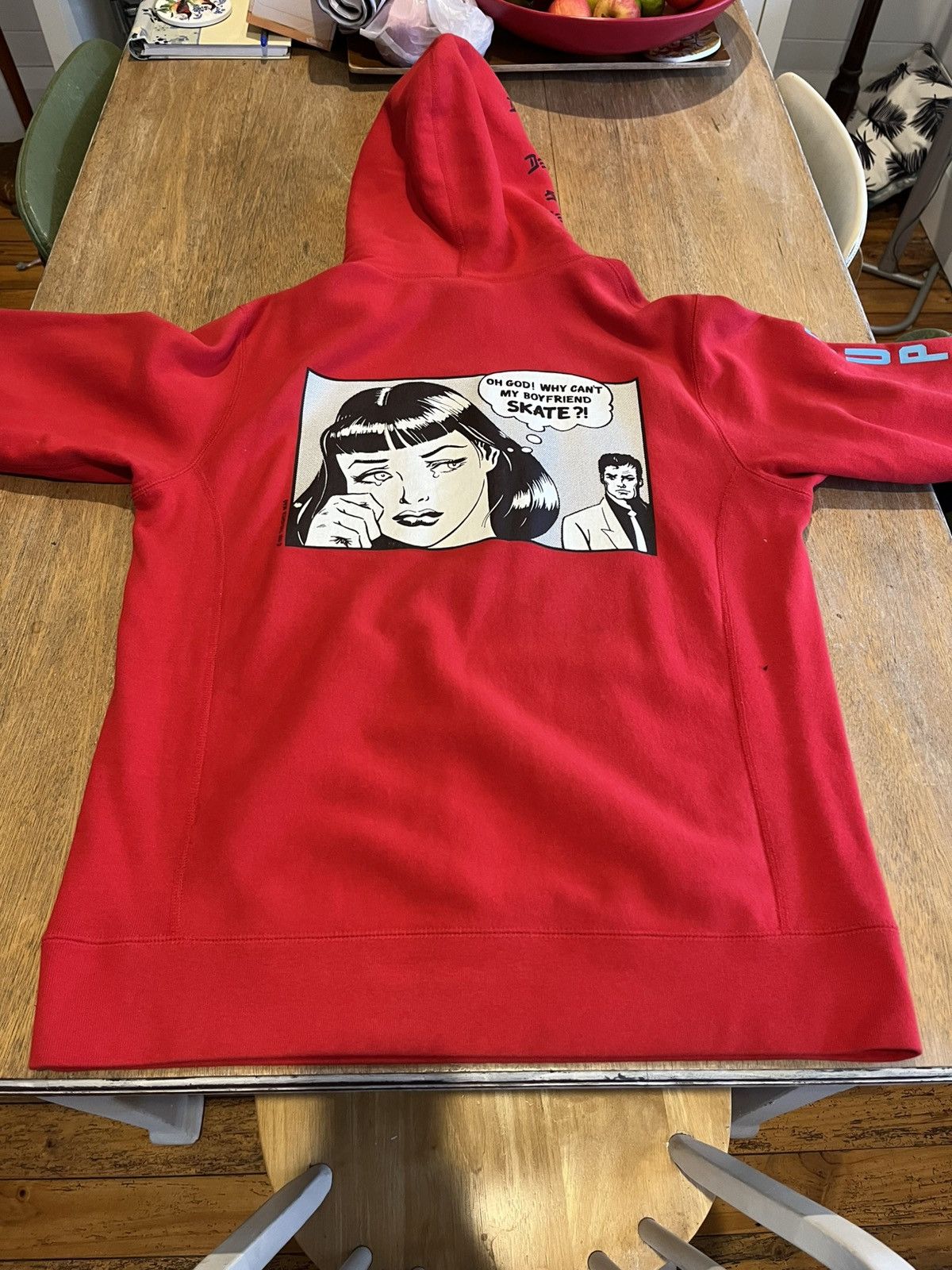 Supreme × Thrasher Supreme SS17 x Thrasher Boyfriend Hoodie Size US L / EU 52-54 / 3 - 2 Thumbnail