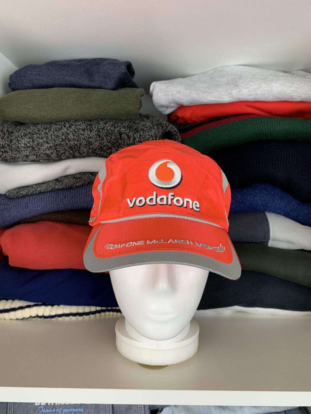 Mercedes-Benz Vodafone Mclaren Mercedez Cap Hat Size ONE SIZE - 1 Thumbnail