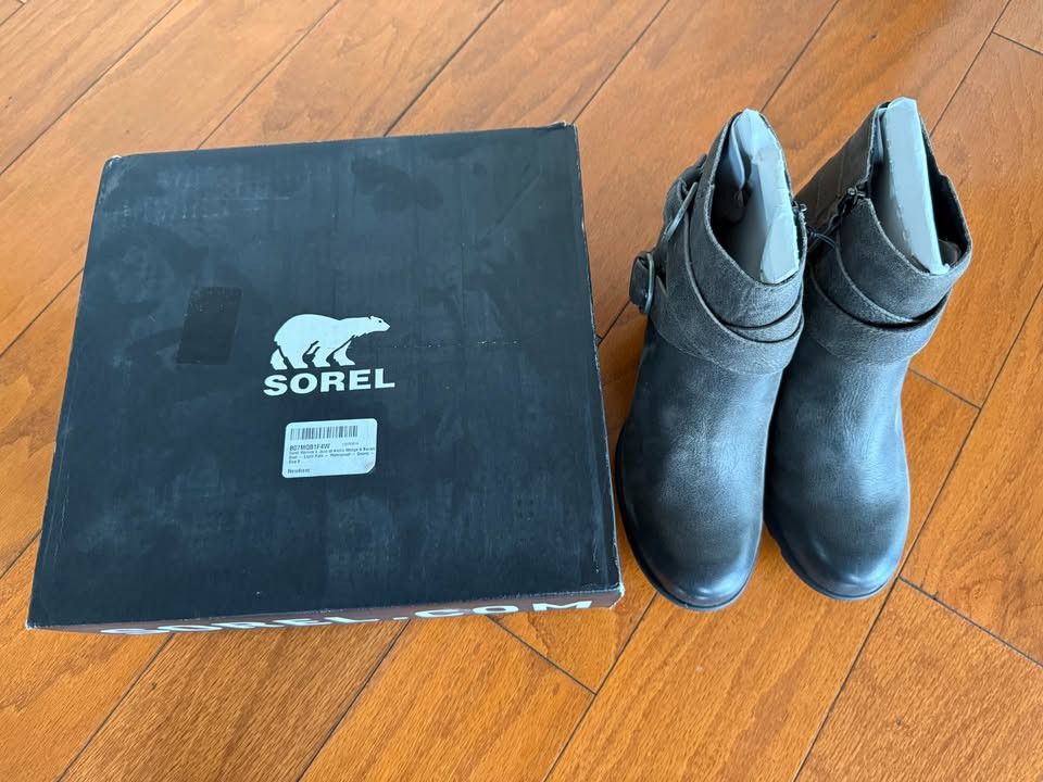 SOREL Sorel Women's Joan of Arctic Wedge II Buckle Boot - Size US 9 / IT 39 - 8 Thumbnail