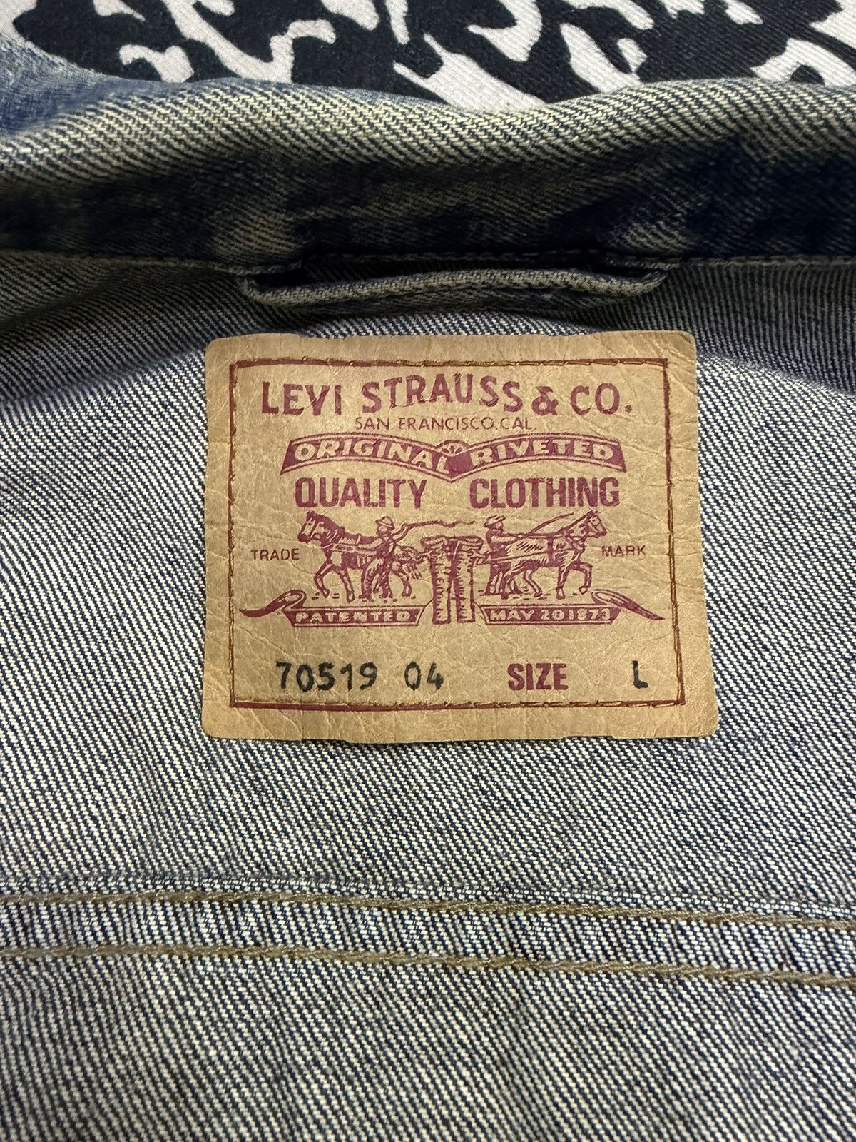 Levi's Vintage 90s Levi’s Sta-Prest Denim Jacket In L Size US L / EU 52-54 / 3 - 10 Thumbnail