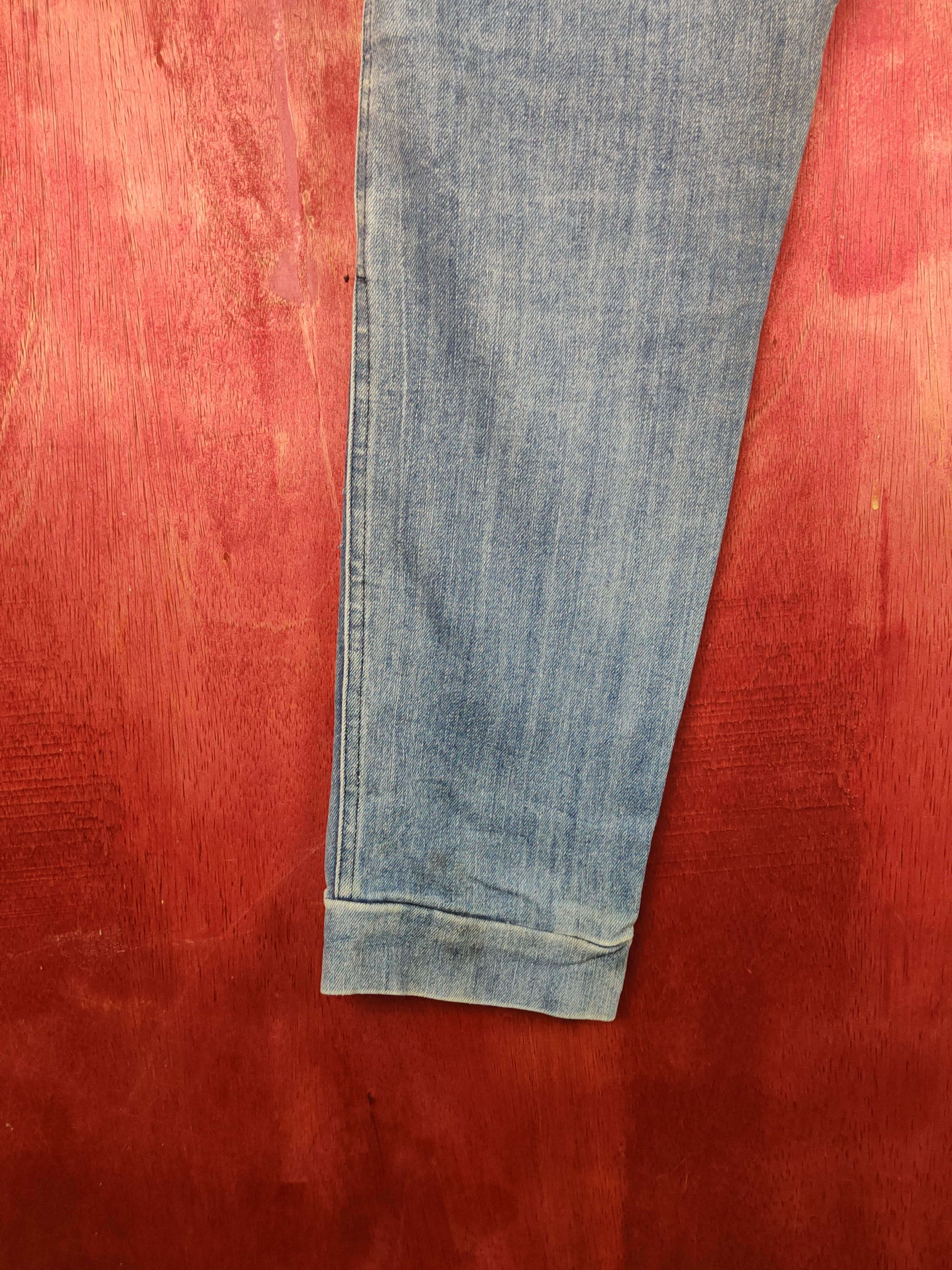 Japanese Brand Oilcake Blue Distressed Multipocket Jogger Jeans #S1879 Size US 30 / EU 46 - 9 Thumbnail