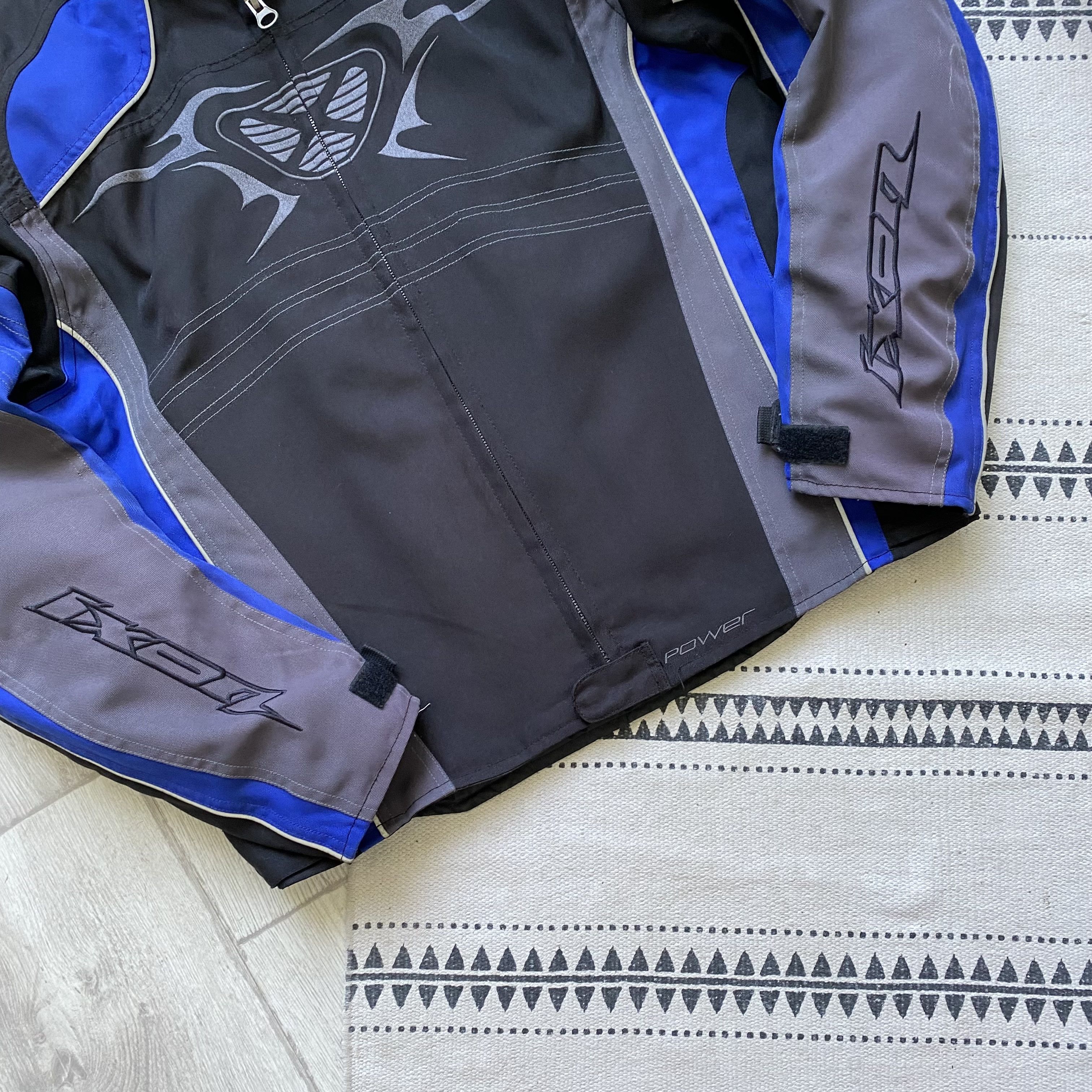 Alpinestars 🏍️ Vintage 2000s Biker jacket Alpinestars style Fox Racing Size US L / EU 52-54 / 3 - 3 Thumbnail