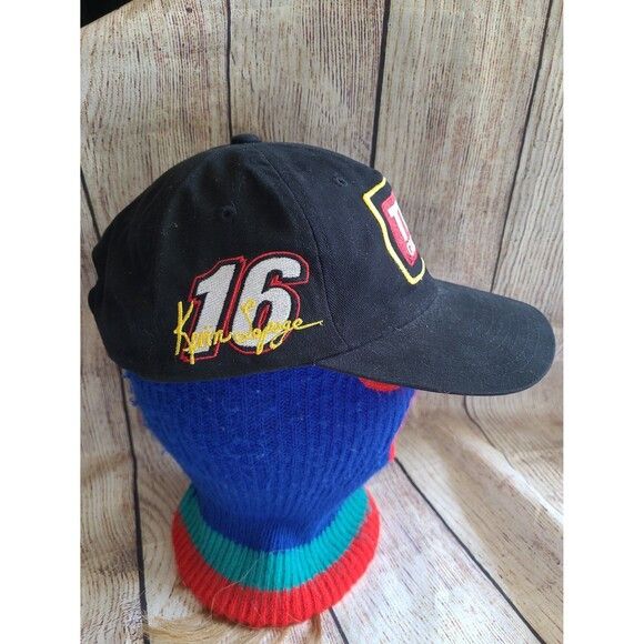 NASCAR × Vintage Vtg Nascar TV guide snapback hat #16 Kevin Lepage 1999 2000 Size ONE SIZE - 7 Thumbnail