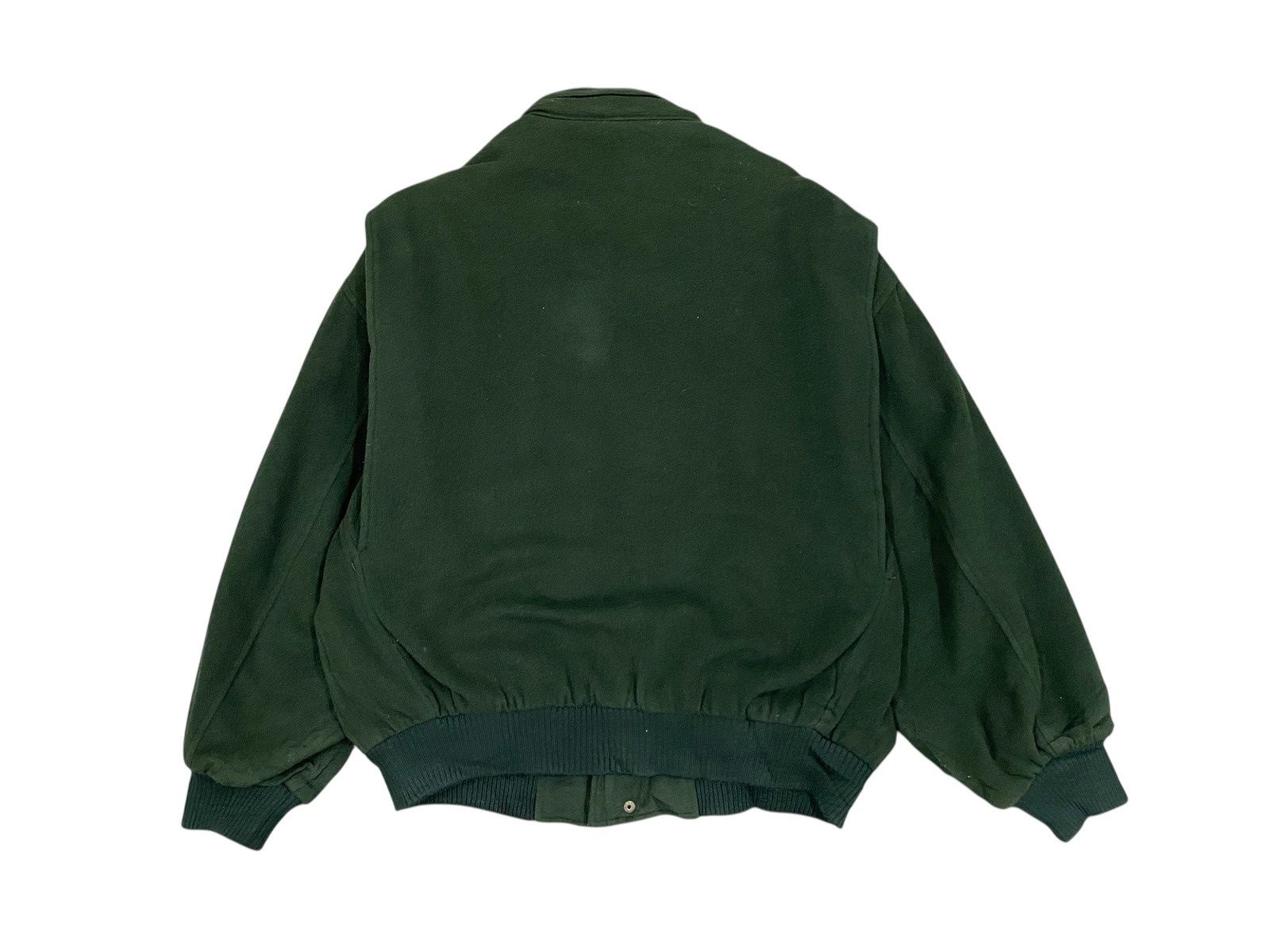 Calvin Klein Vtg Calvin Klein Sport Wool Bomber Jacket Size US M / EU 48-50 / 2 - 3 Thumbnail
