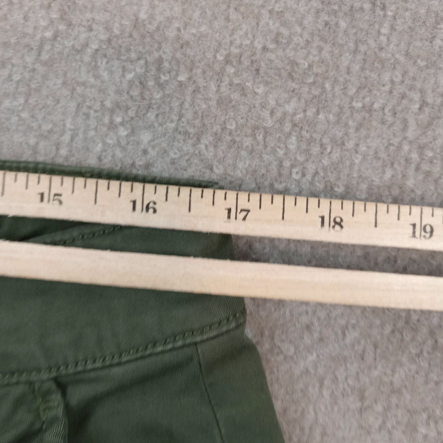Gap Gap Wide Leg Stretch Pants Womens Green Size 16 Casual Cotton Bootcut Size 38" / US 16 / IT 52 - 5 Thumbnail