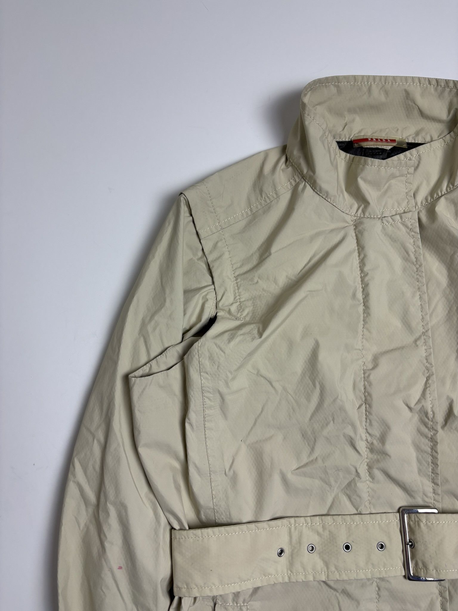 Prada Prada Sport Gore-Tex Convertible Jacket (Early 2000s) Size S / US 4 / IT 40 - 6 Thumbnail