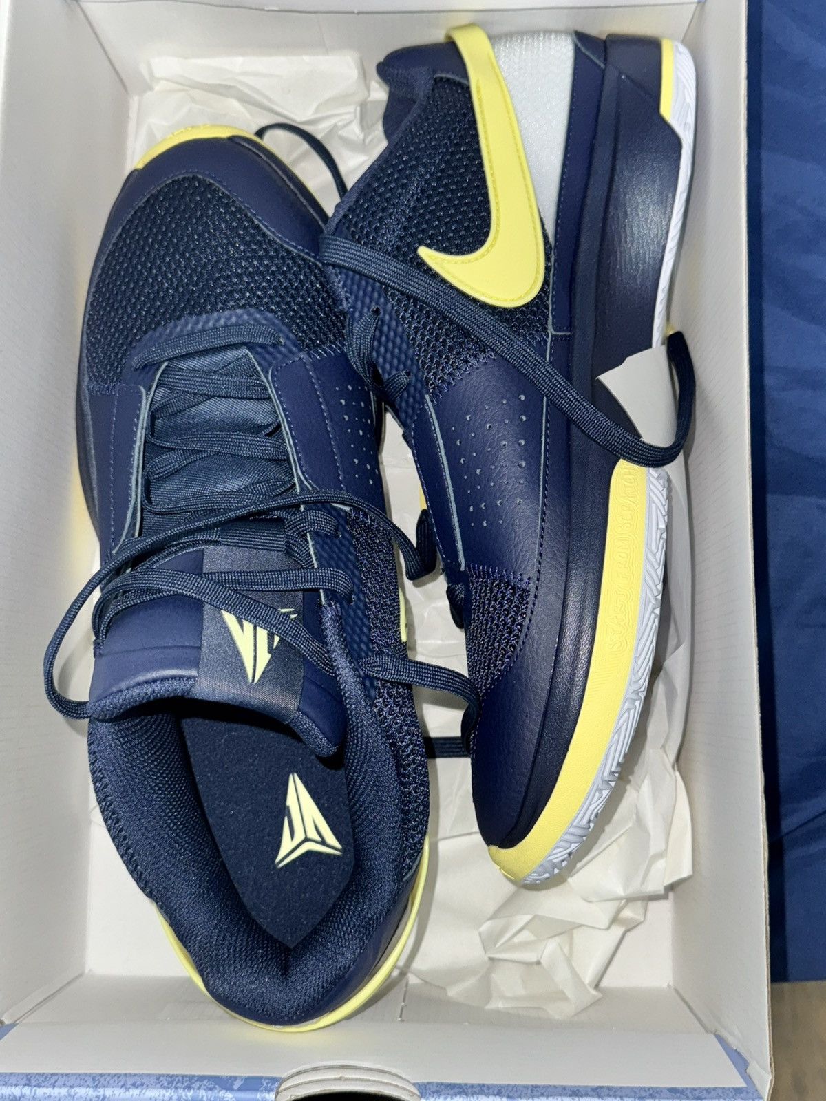 Nike × Other Brand New Ja Morant Midnight Navy Size US 12 / EU 45 - 4 Thumbnail