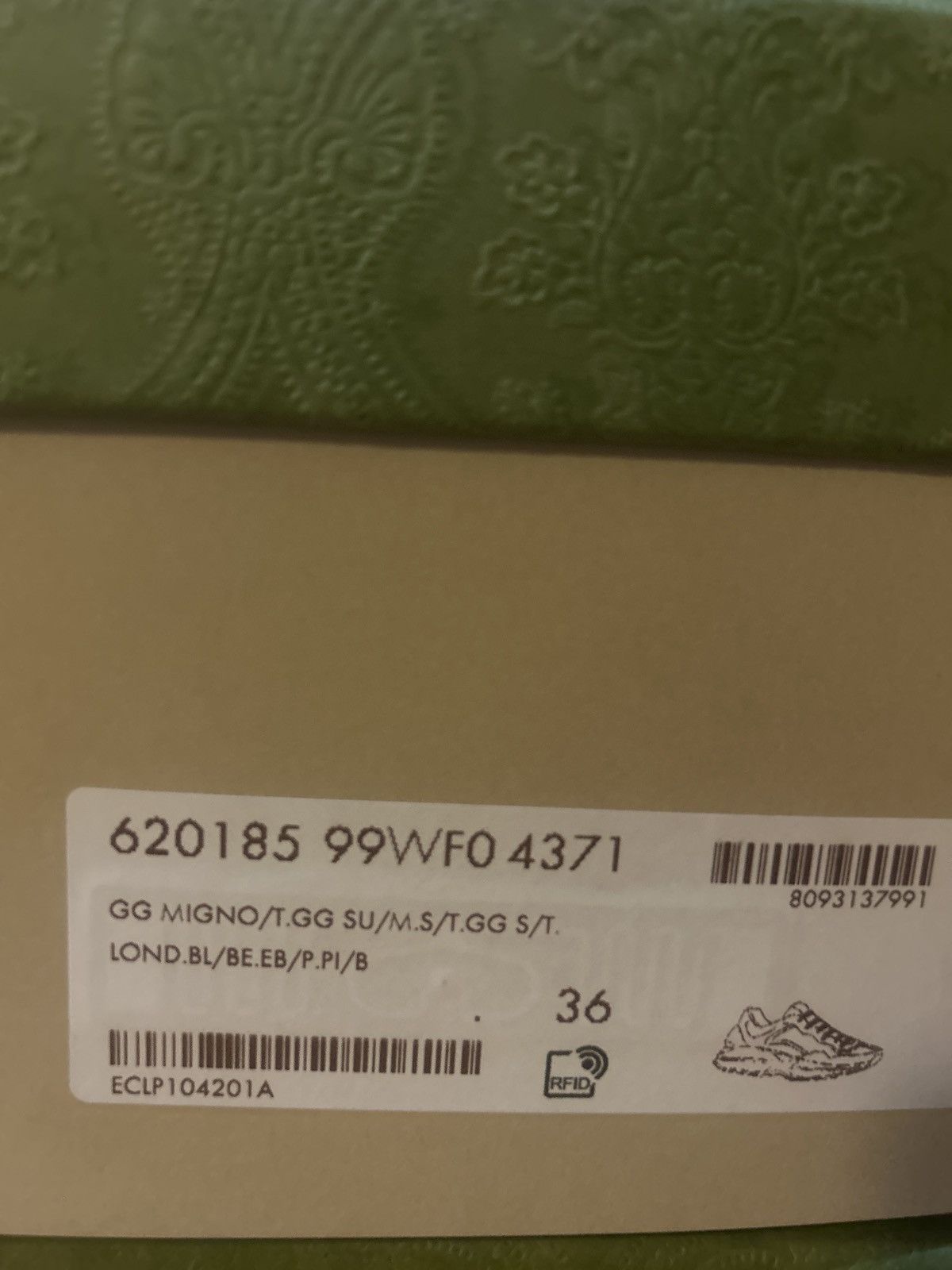 Gucci Gucci GG Supreme Rhyton Sneaker Size US 6 / IT 36 - 7 Thumbnail