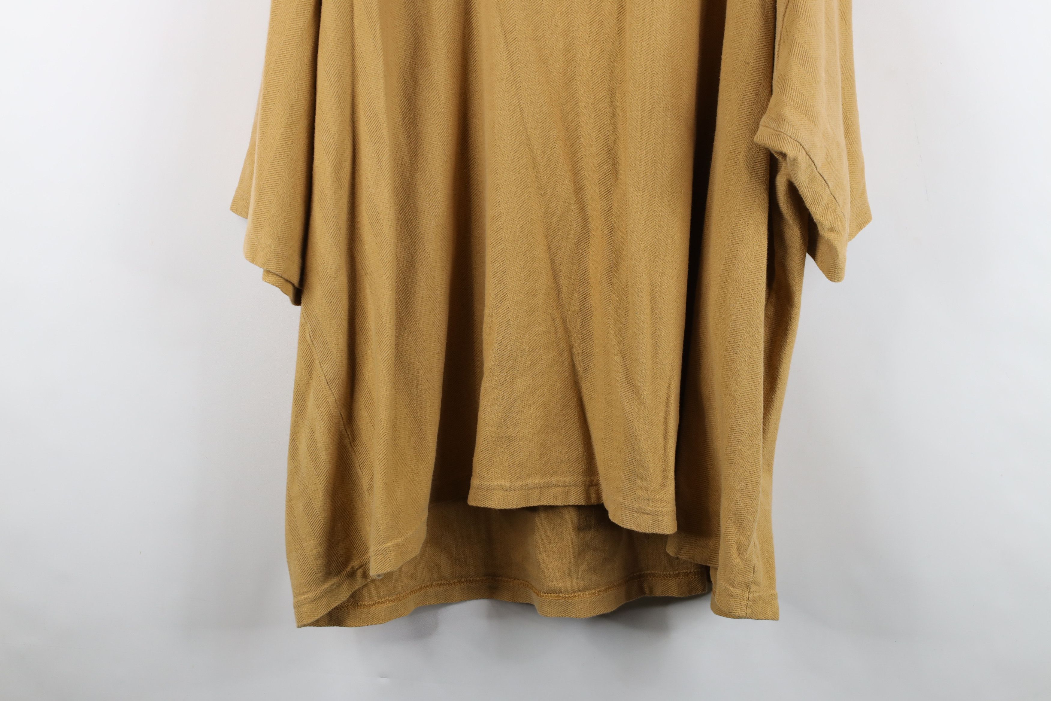 Carhartt Vintage 90s Carhartt Spell Out Herringbone Henley T-Shirt Size US XXL / EU 58 / 5 - 14 Thumbnail