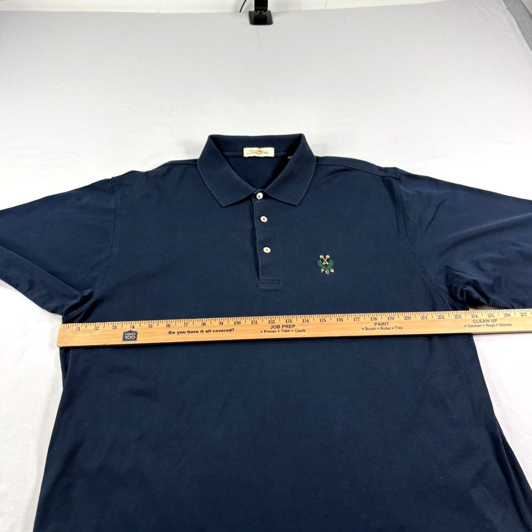 Peter Millar Peter Millar Polo Shirt Mens XL Blue Short Sleeve Cotton Peachtree Golf Club Size US XL / EU 56 / 4 - 5 Thumbnail