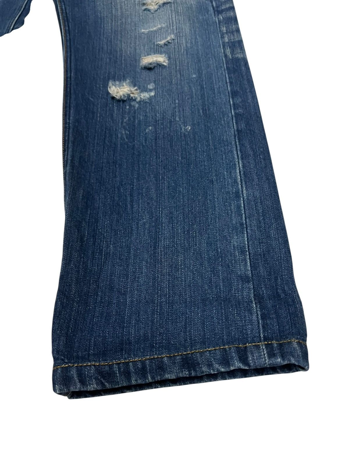A.P.C. Vintage A.P.C Clawmark Selvedge Distressed Denim Jean Size US 34 / EU 50 - 7 Thumbnail