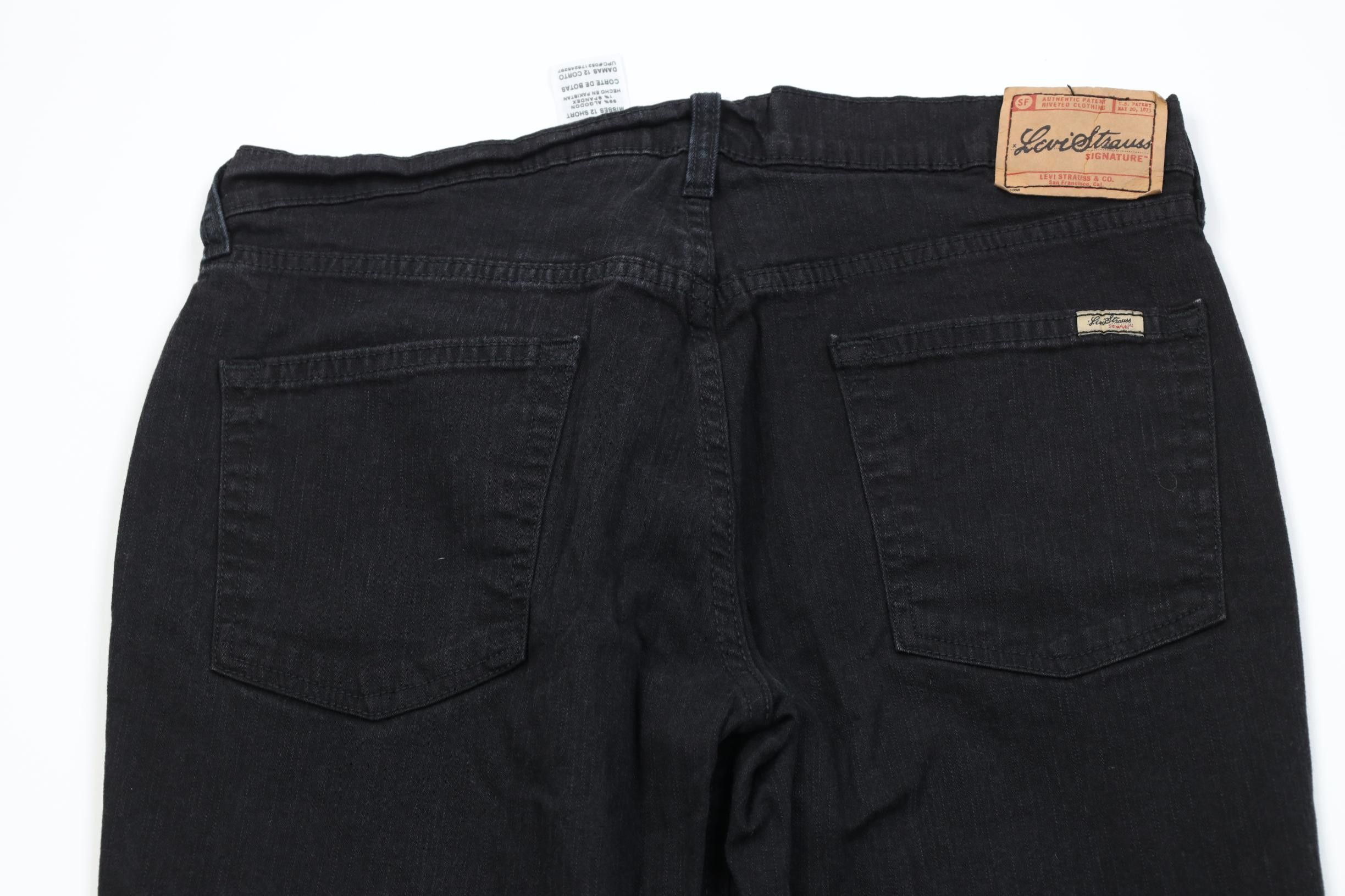 Levi's Vintage Y2K 2004 Levis Short Babydoll Stretch Bootcut Jeans Size 34" / US 12 / IT 48 - 10 Thumbnail