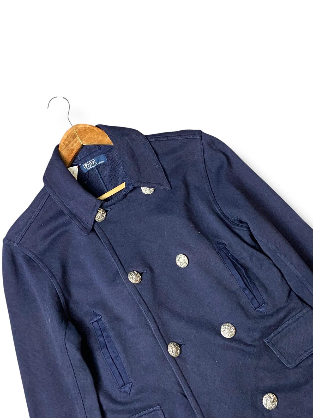 Japanese Brand × Polo Ralph Lauren × Vintage Polo Ralph Lauren Double Breasted Wool Coat (118) Size US XXS / EU 40 - 7 Thumbnail