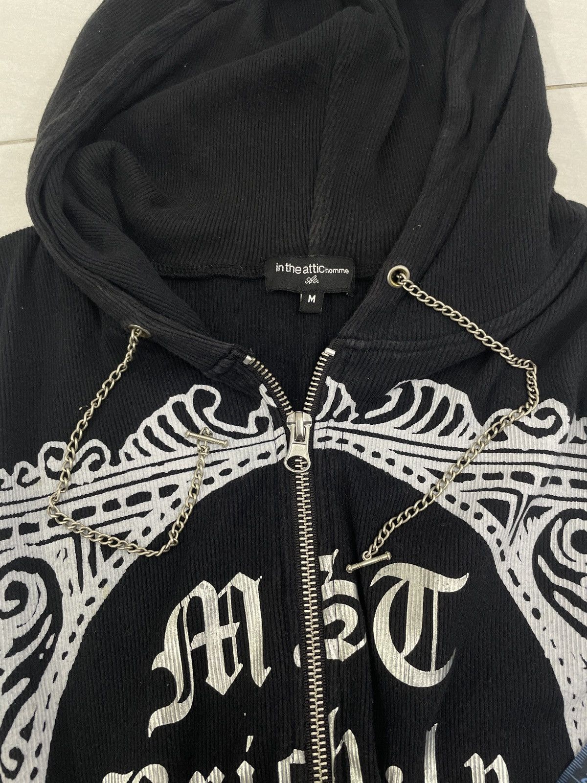 14th Addiction InTheAttic Homme Civarize Japanese Vkei Sleeveless Hoodie Size US S / EU 44-46 / 1 - 5 Thumbnail