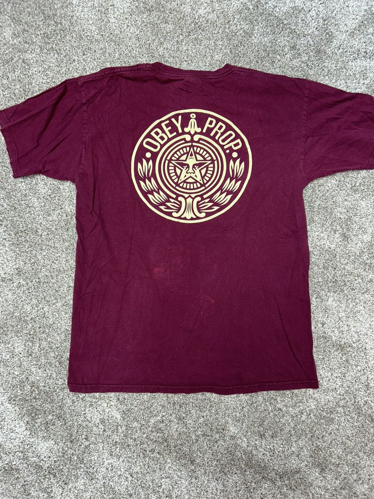 Obey OBEY Star Logo T-shirt Size US L / EU 52-54 / 3 - 3 Thumbnail