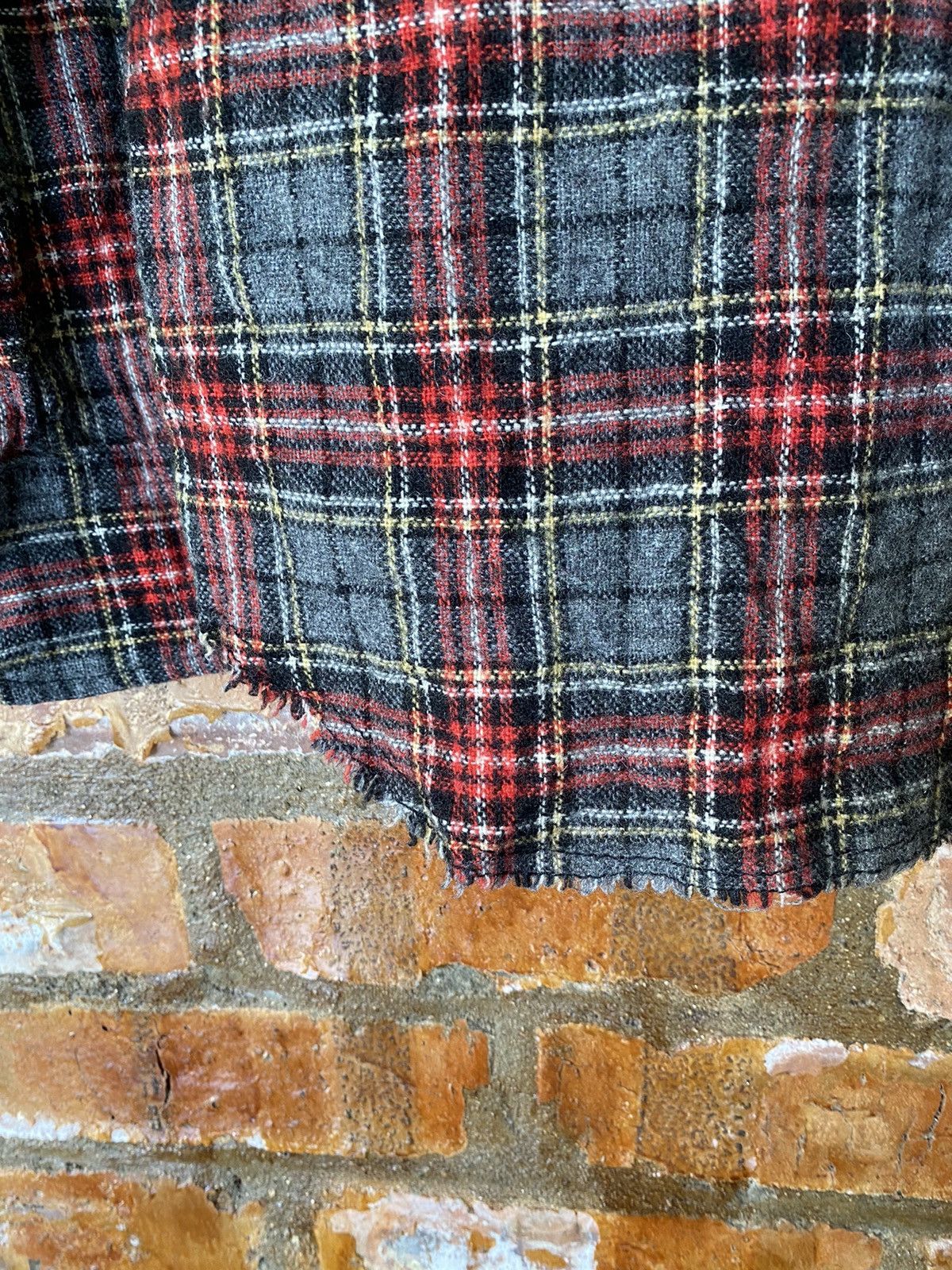 ABAHOUSE × Japanese Brand × Nepenthes 2000s Abahouse check and pleated western wool Size US M / EU 48-50 / 2 - 10 Thumbnail