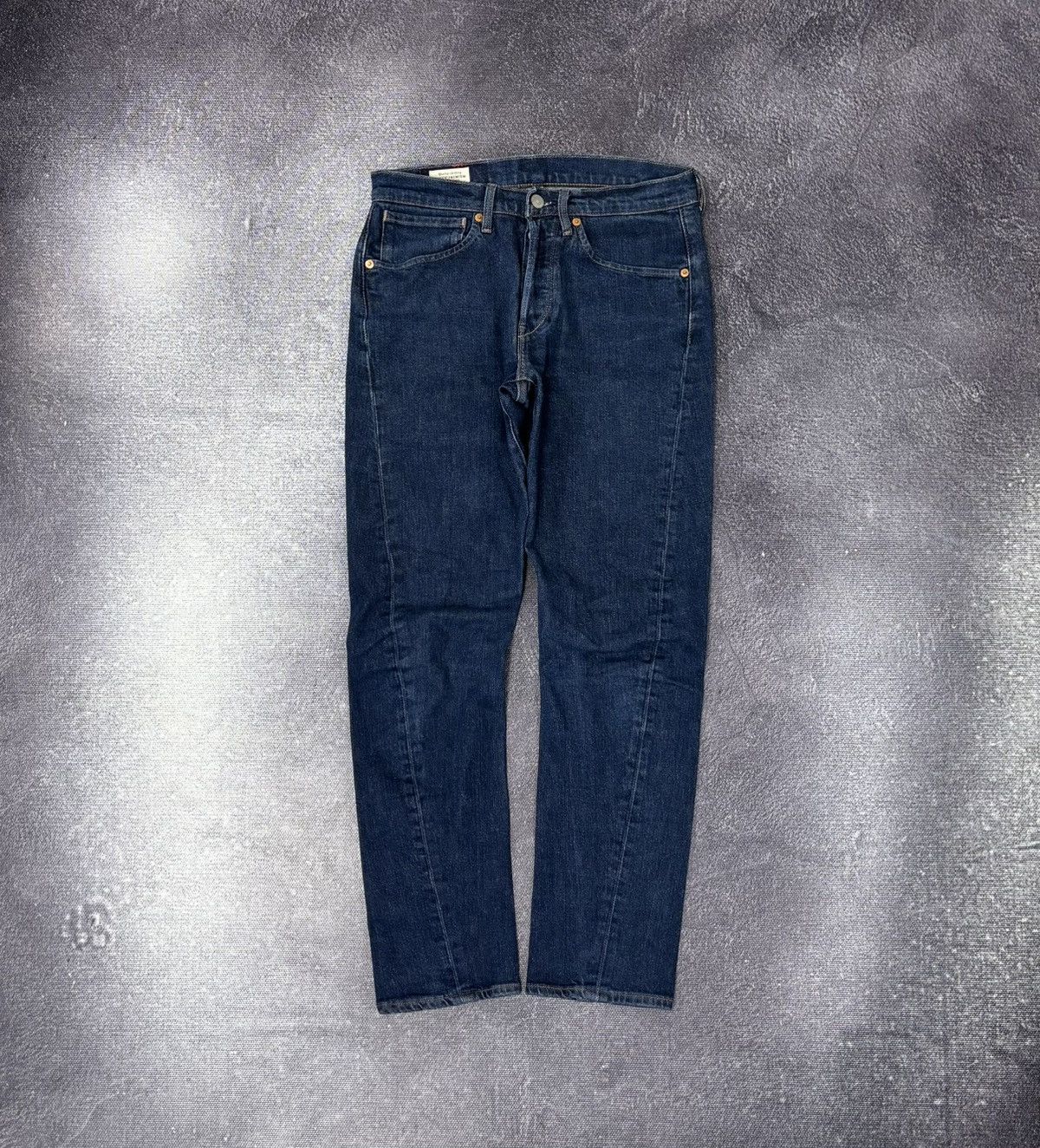 Levi's Levi’s Premium LEJ 502 Engineered Rare Slim Blue Denim Jeans Size US 28 / EU 44 - 2 Thumbnail
