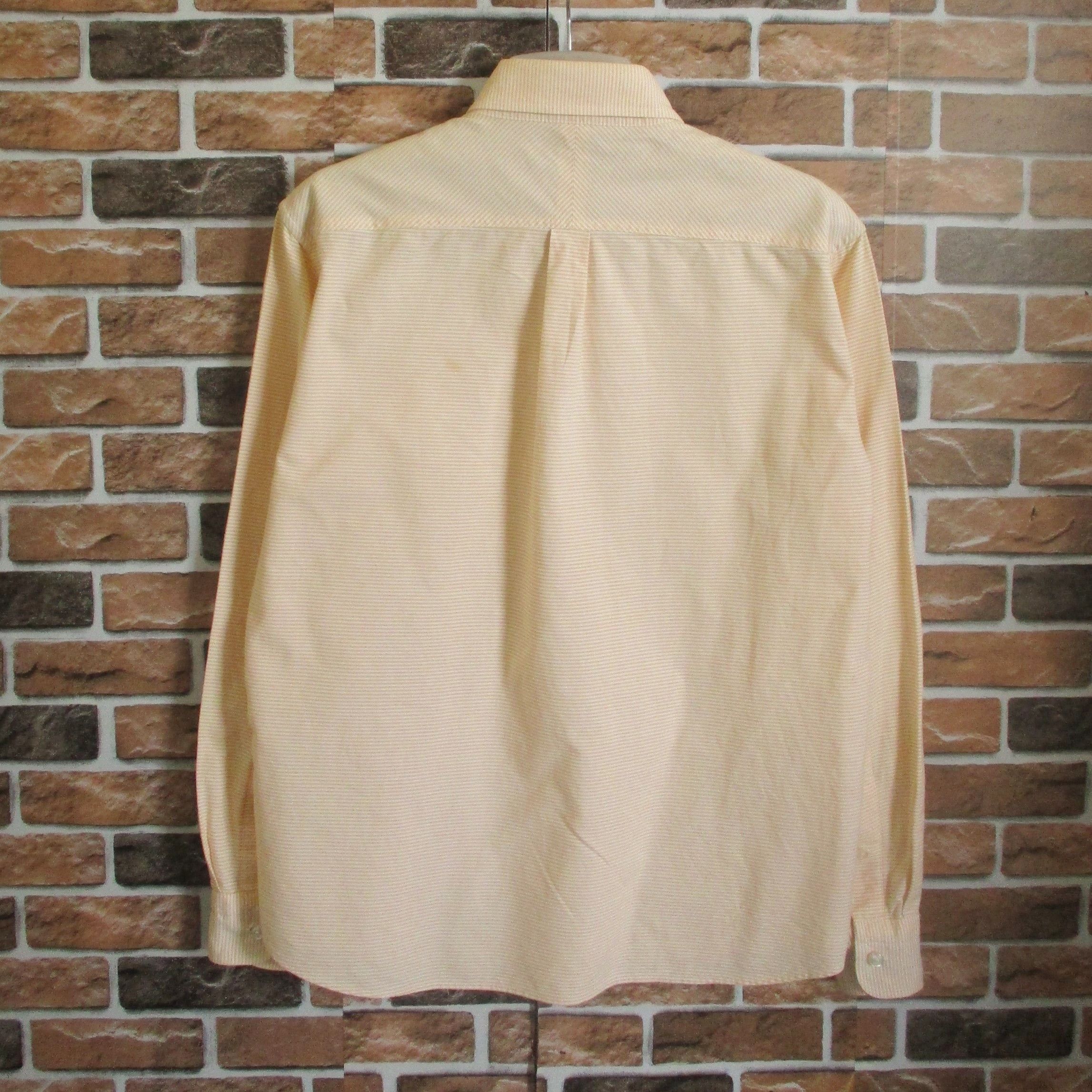 Kansai Yamamoto Up To You Striped Cotton Pleated Shirt Size US M / EU 48-50 / 2 - 2 Thumbnail