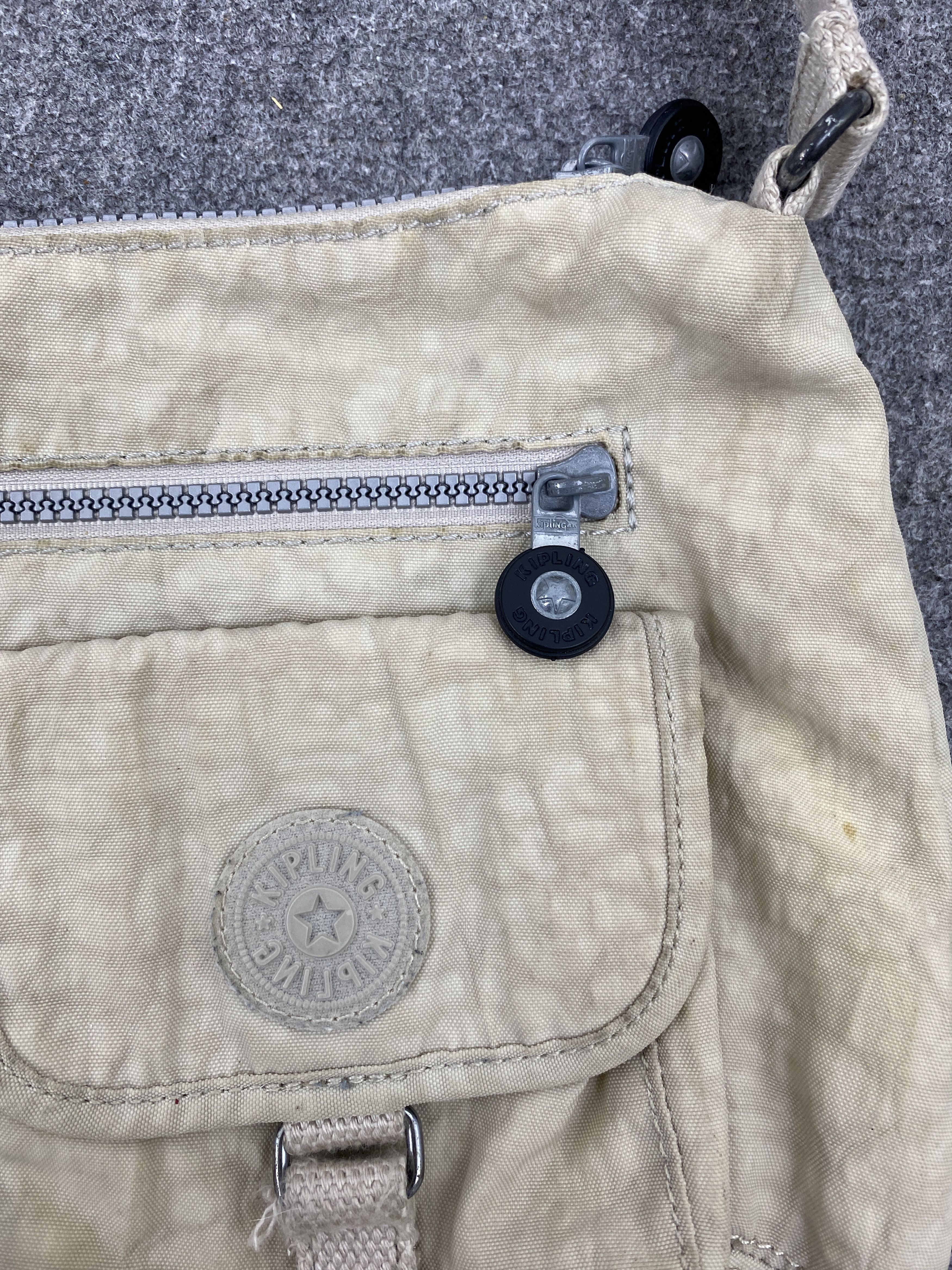 Japanese Brand Vintage Kipling Multi Pocket Sling Shoulder Bag BG0119 Size ONE SIZE - 5 Thumbnail