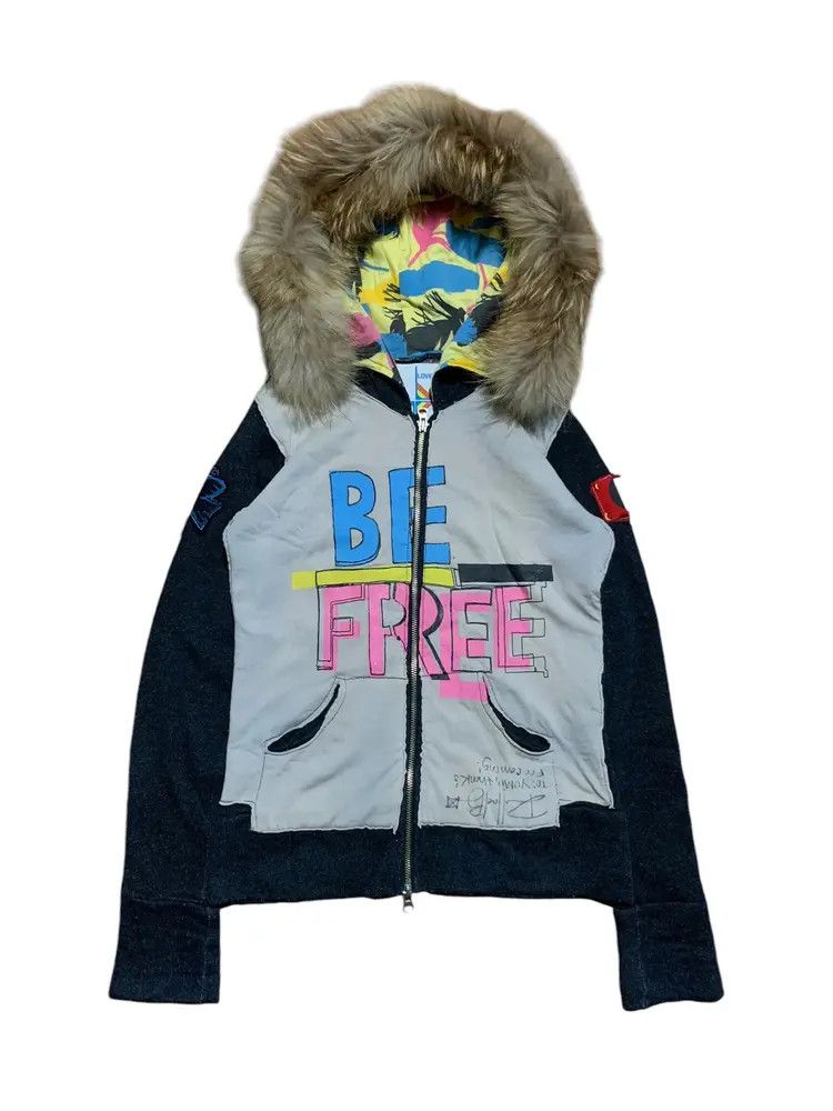 Rolland Berry Colur RBC reconstructed faux fur hoodie LBG style Size US S / EU 44-46 / 1 - 1 Thumbnail