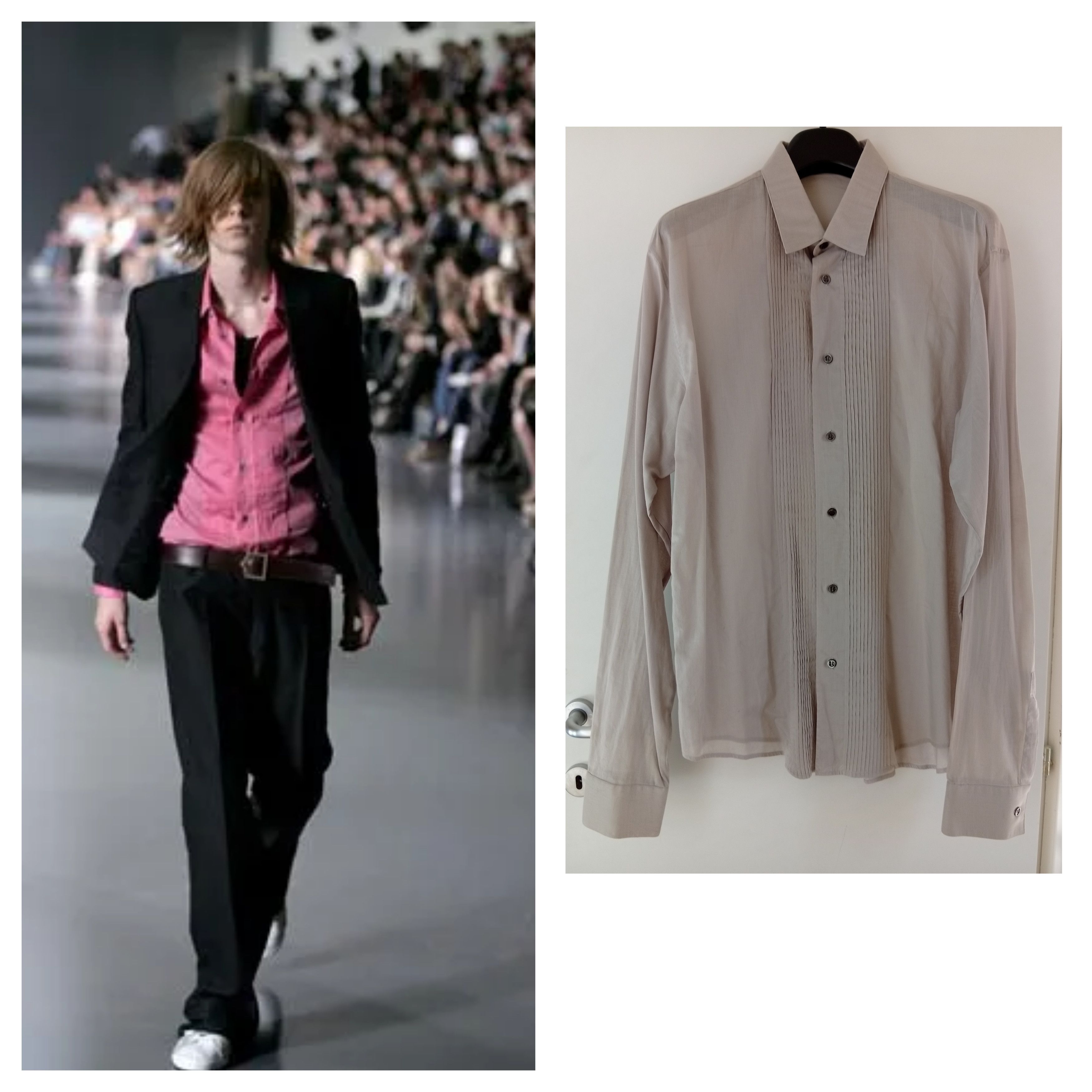 Hedi Slimane期 DiorHommeシャツ Pre-owned Dior X Hedi Slimane Ss05 Dior Homme Hedi Slimane