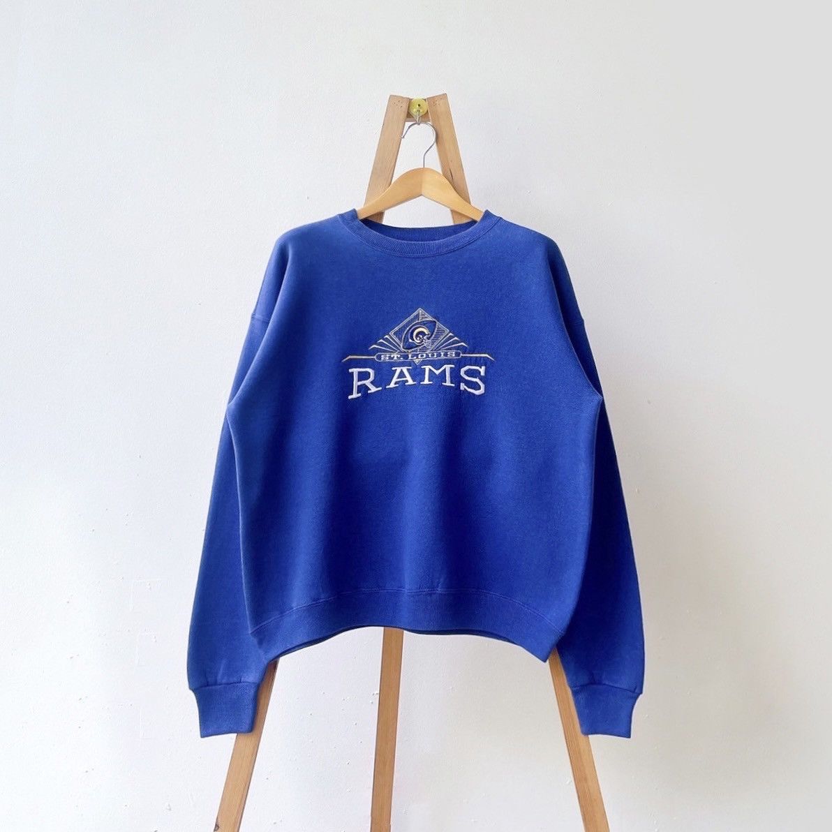 Vintage 90 St. Louis Rams NFL sweatshirt/ L Size US L / EU 52-54 / 3 - 1 Thumbnail