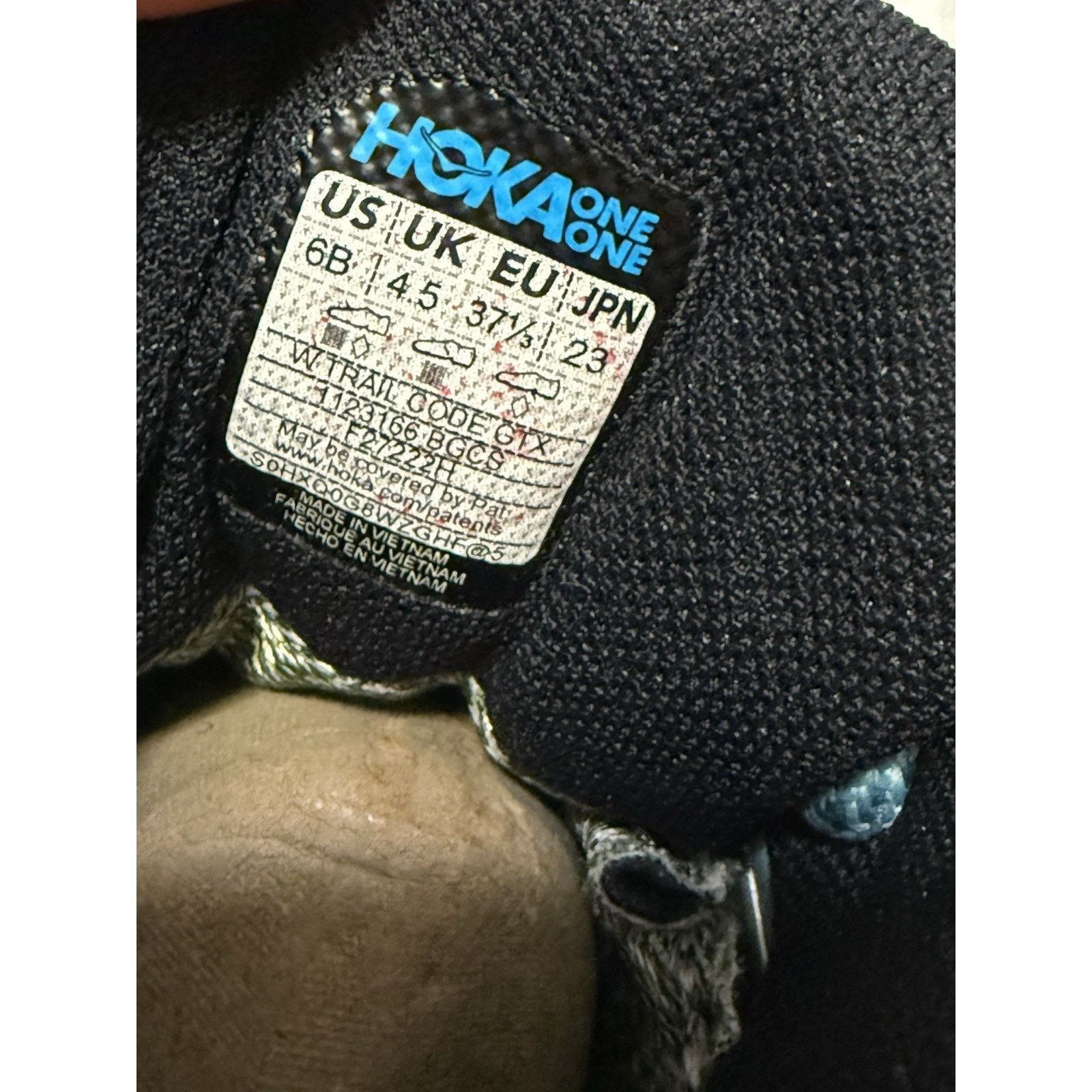 Hoka HOKA One Gore-Tex Hiking Boots Trail Code GTX Teal Women 6B Size US 6 / IT 36 - 7 Thumbnail
