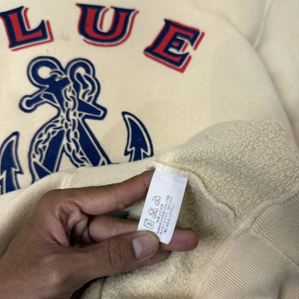 Blue Blue Japan BLUE BLUE japan vintage sweatshirt anchor Size US XL / EU 56 / 4 - 6 Thumbnail