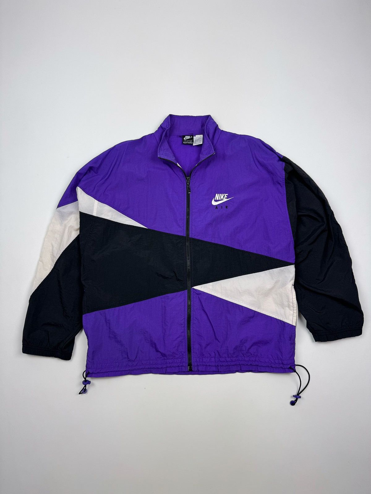 Nike 1990’s Vintage Nike Foot Locker Track Nylon Jacket Size US L / EU 52-54 / 3 - 4 Thumbnail