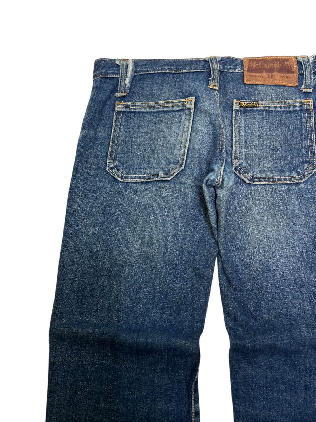 Hysteric Glamour Mc Campbell Release Hem Flare Denim Shorter Inseam Fit Size US 30 / EU 46 - 11 Thumbnail