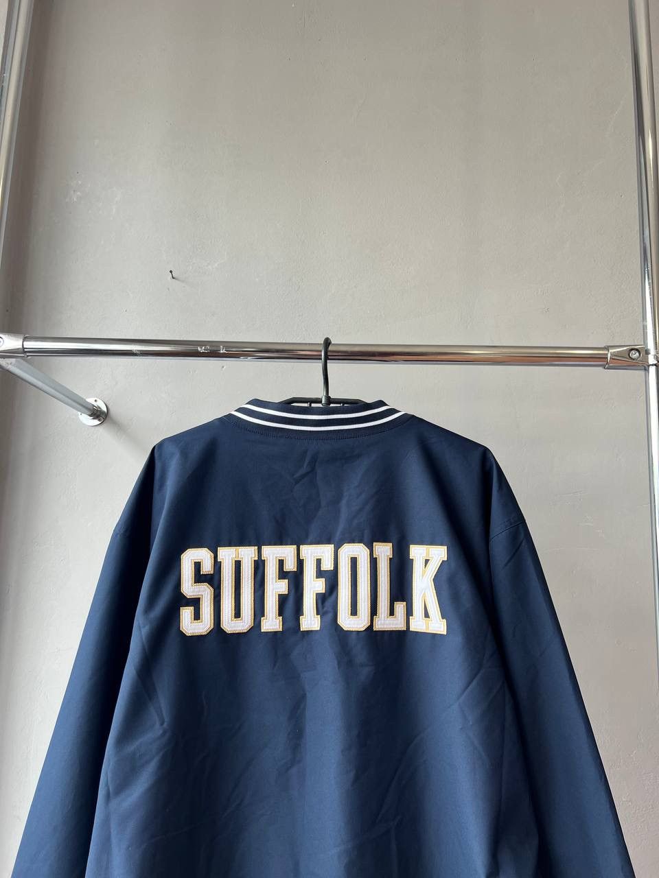 Vintage SUFFOLK RAMS USA VINTAGE CHAMPION NAVY MENS JACKET RARE SZ L Size US L / EU 52-54 / 3 - 10 Thumbnail