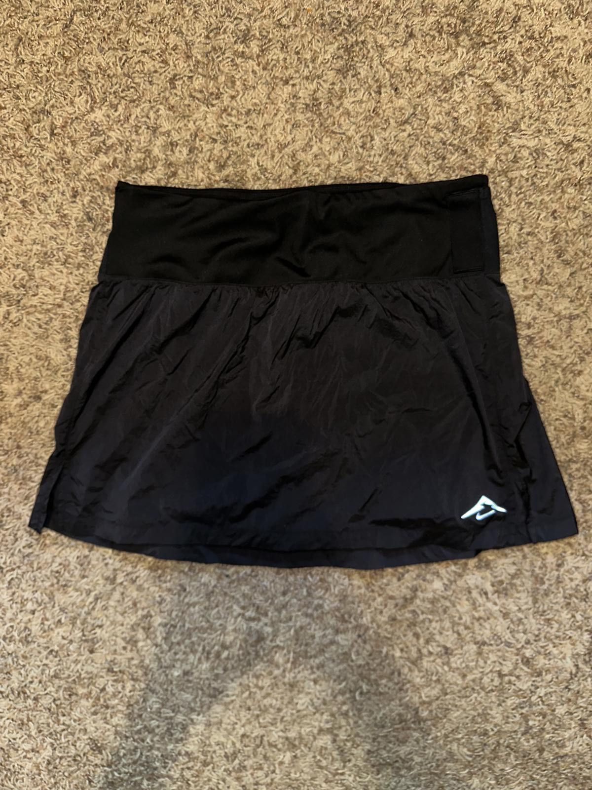 Nike Nike Women's Trail Repel Mid-Rise 5" Black Skort Sample Size 28" / US 6 / IT 42 - 1 Thumbnail
